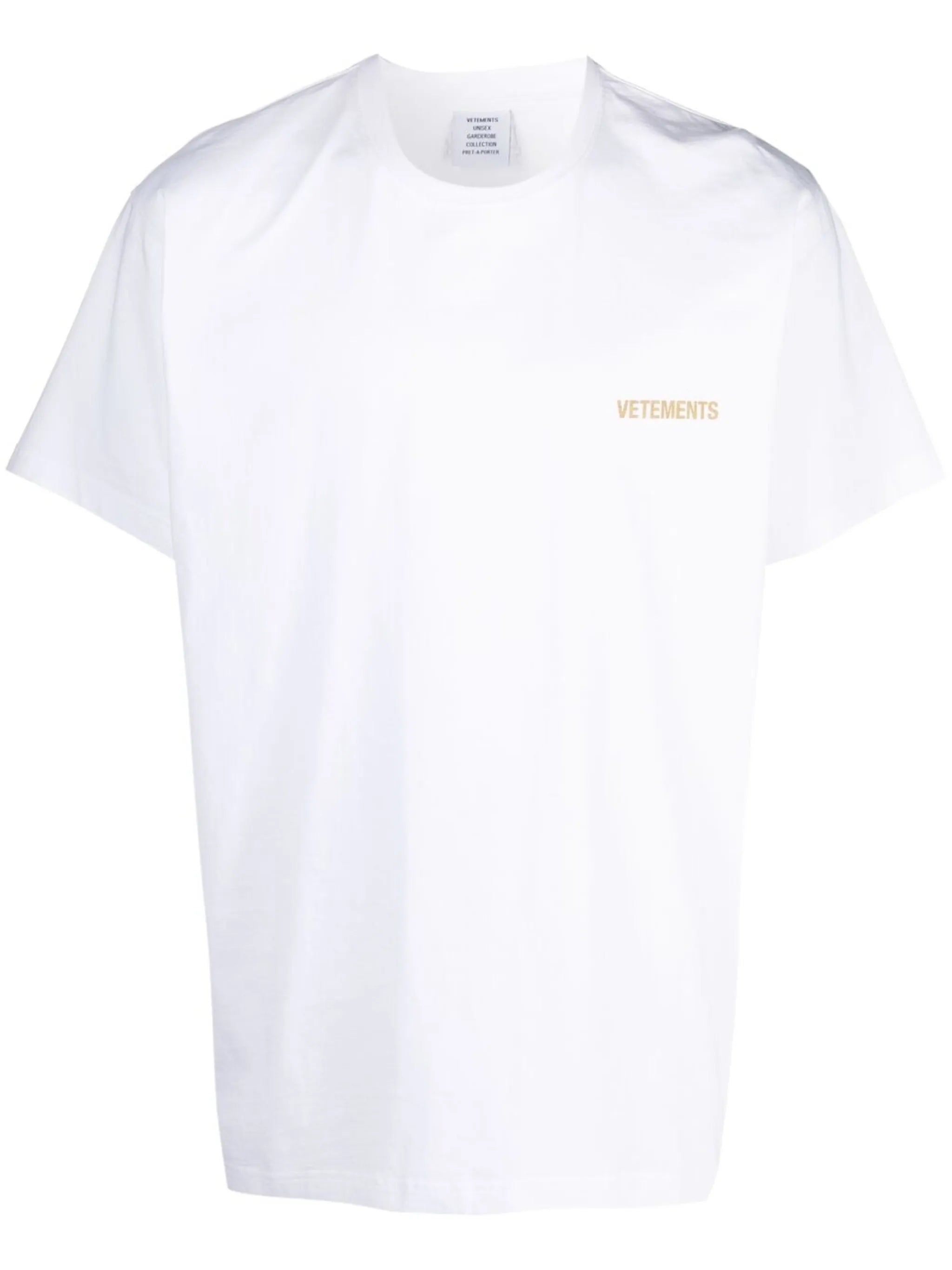 logo-print cotton T-shirt