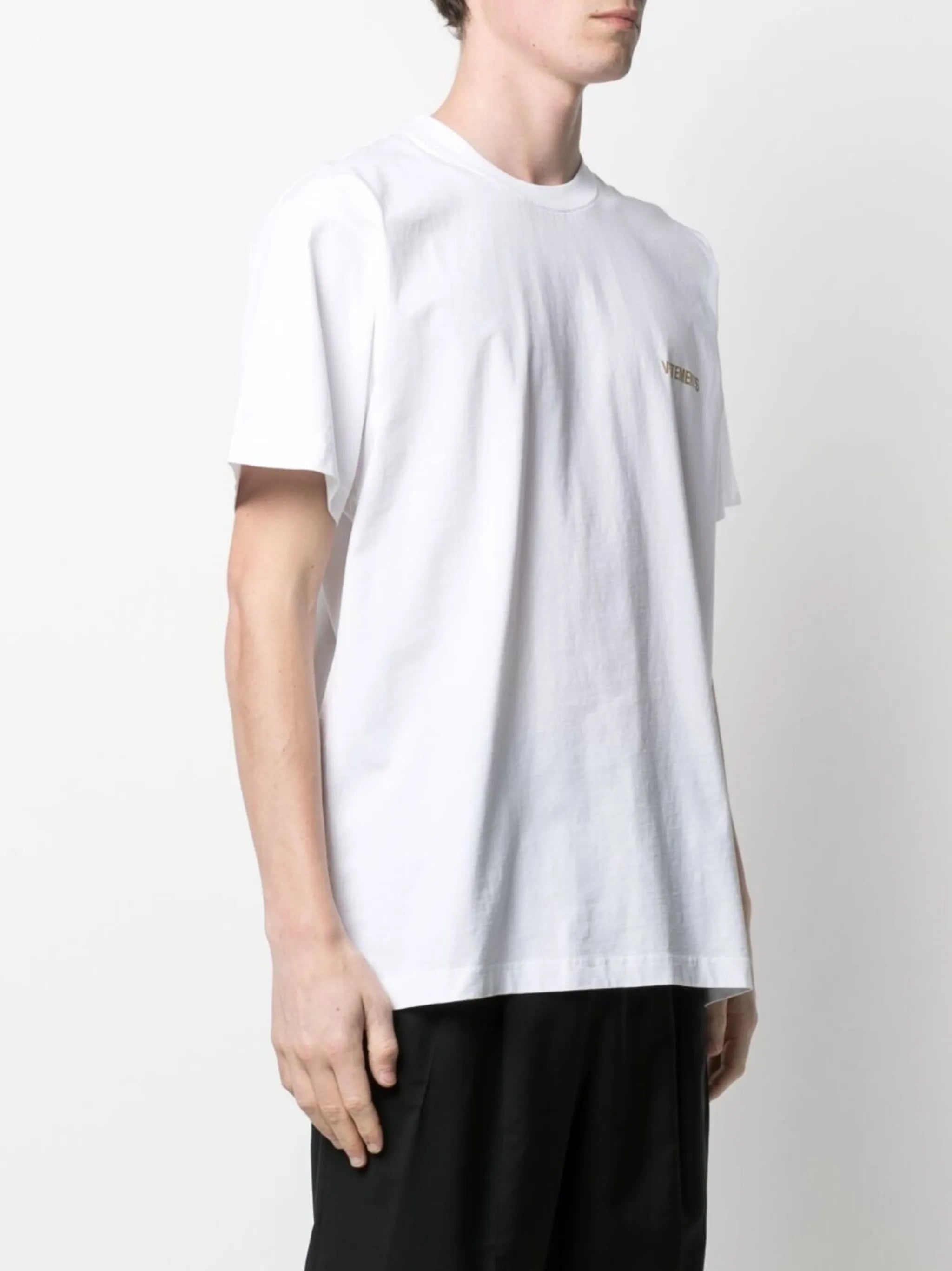 logo-print cotton T-shirt