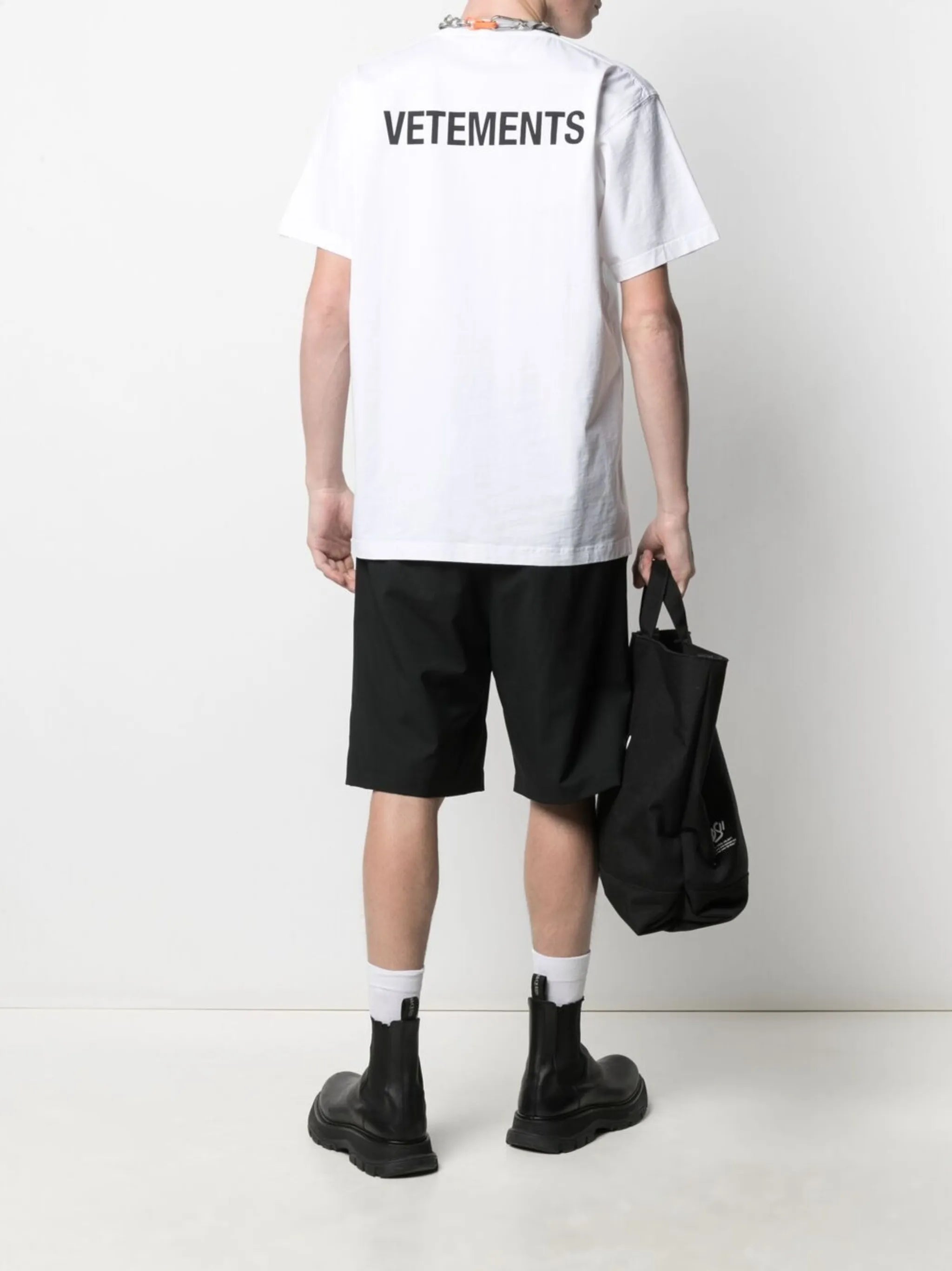 logo-print cotton T-shirt