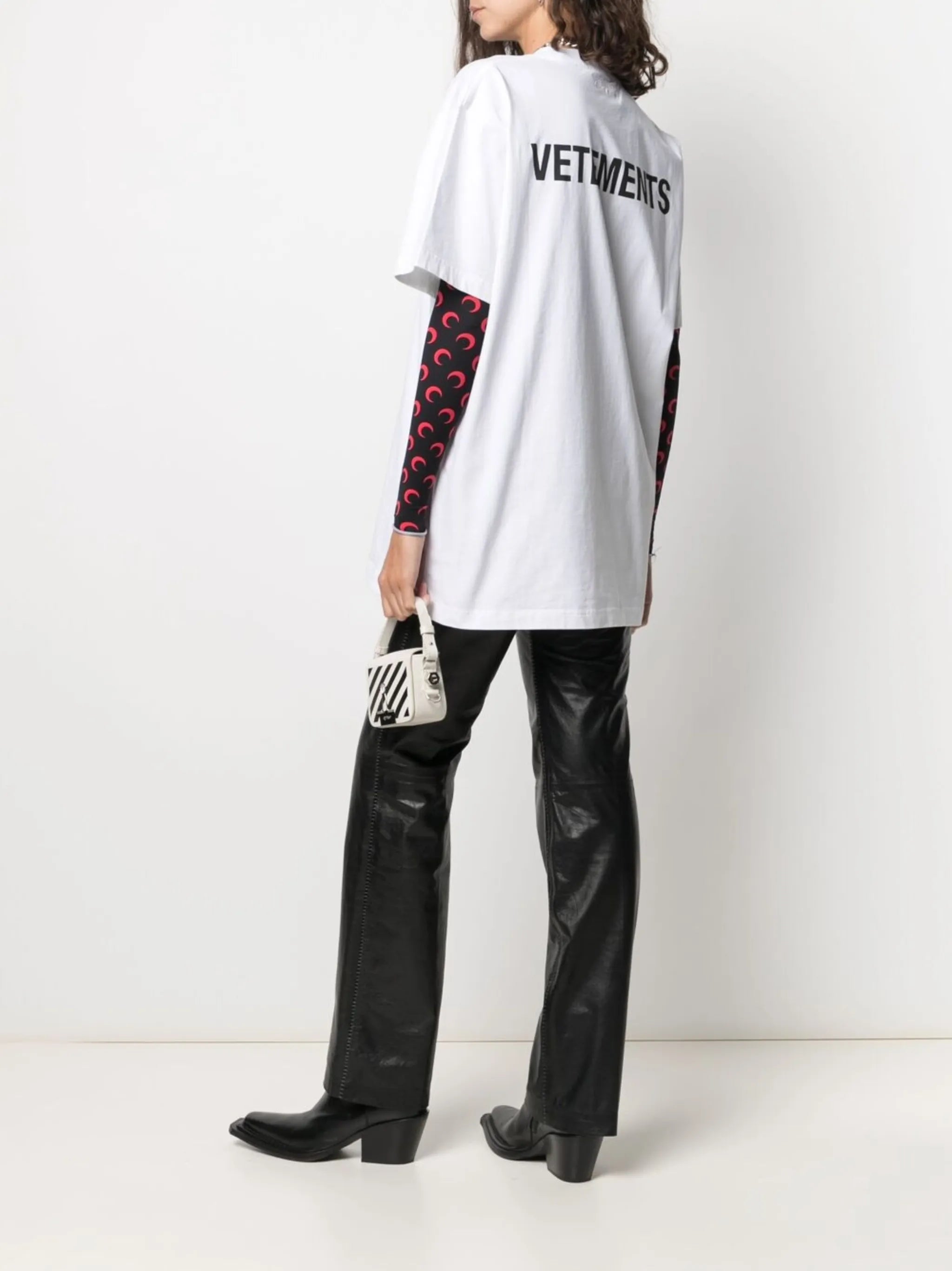logo-print cotton T-shirt
