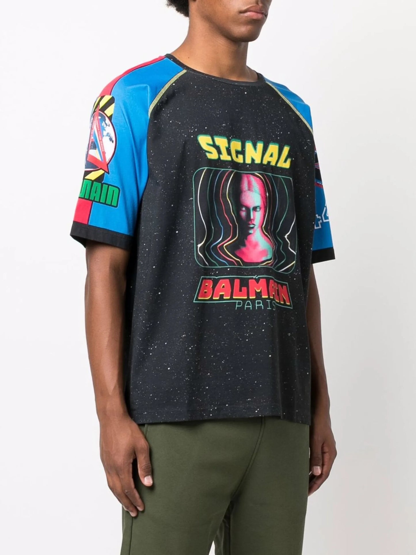 spacial print T-shirt
