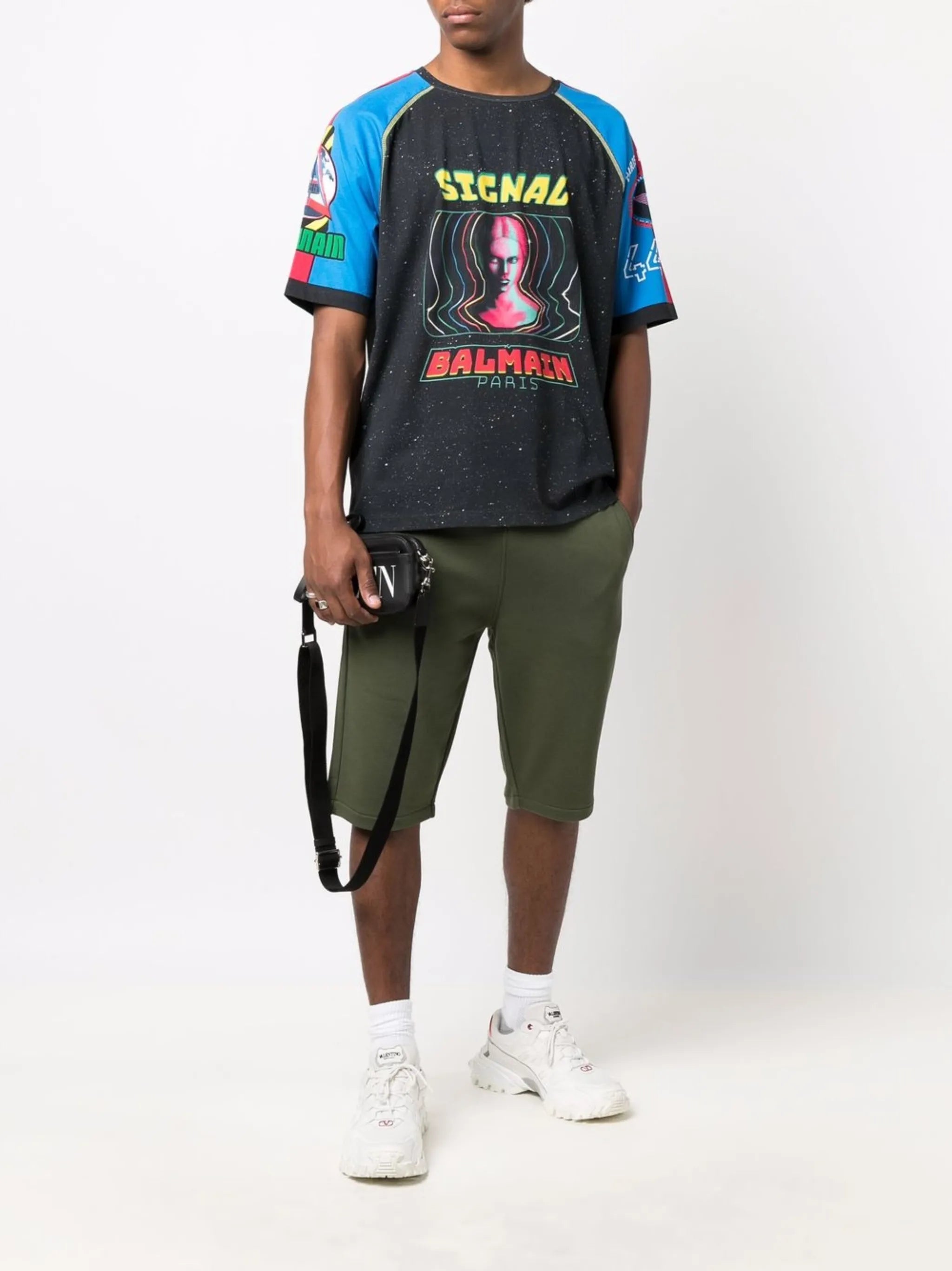 spacial print T-shirt