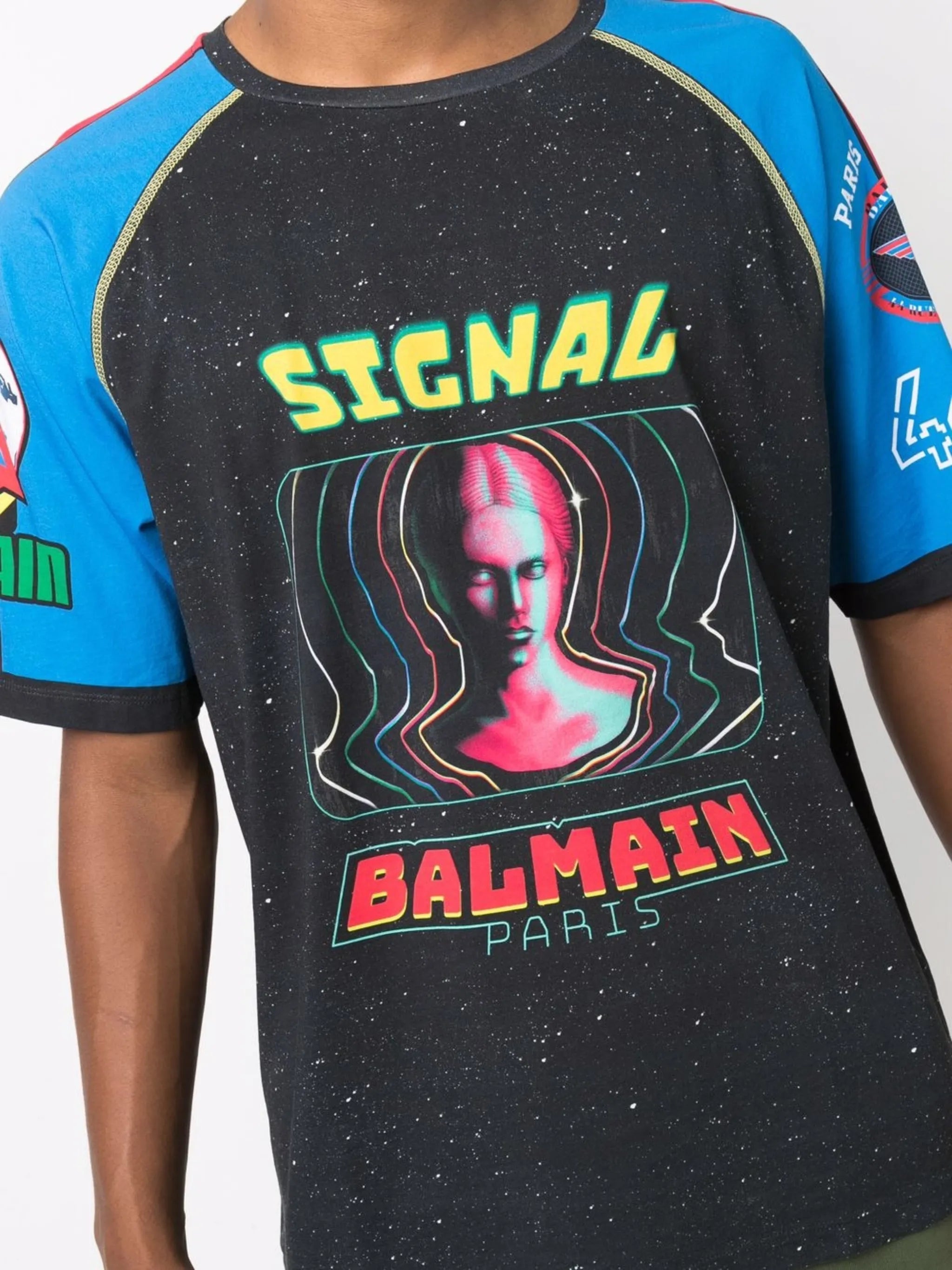 spacial print T-shirt