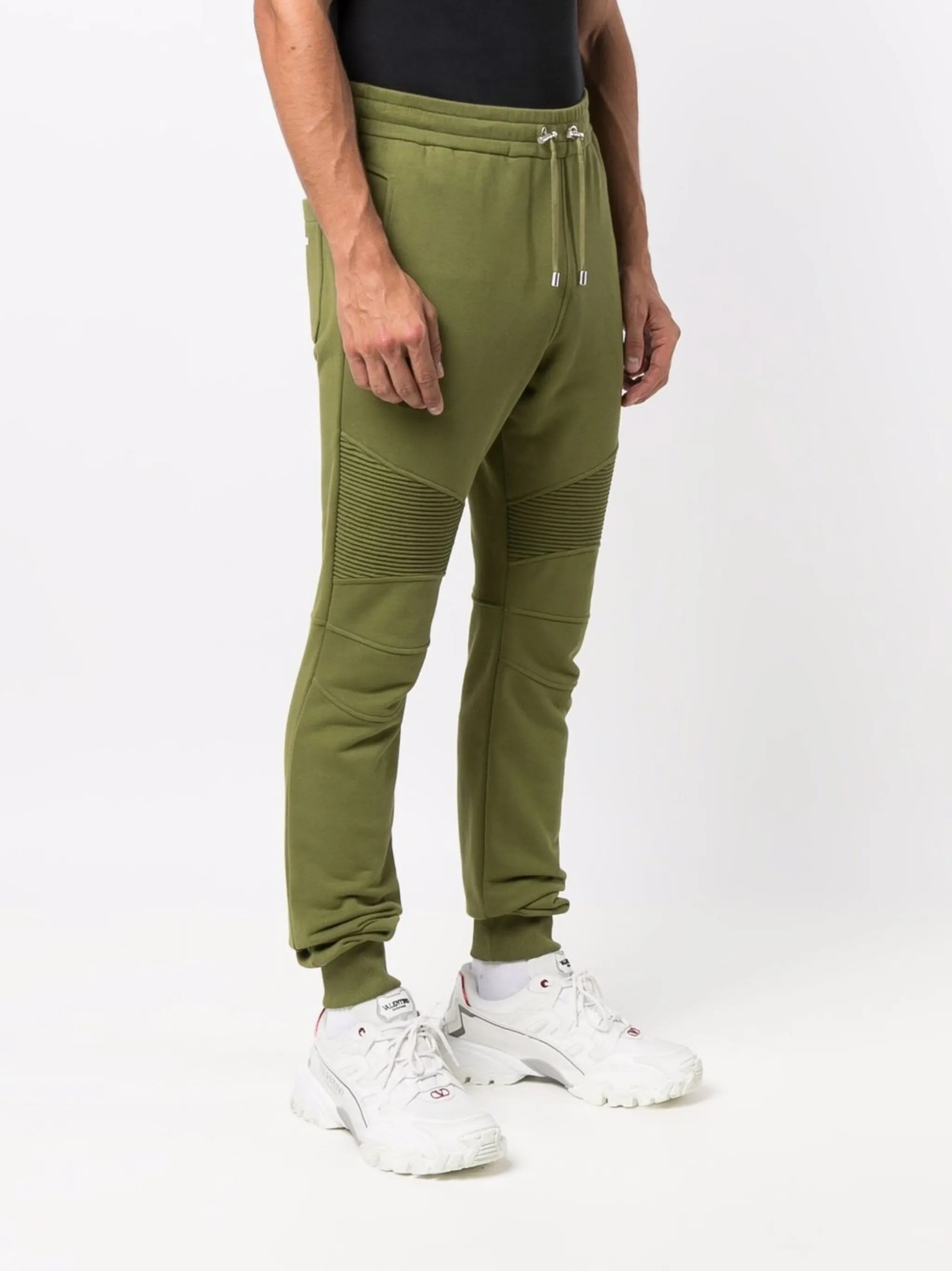 logo-print toggle-fastening track pants