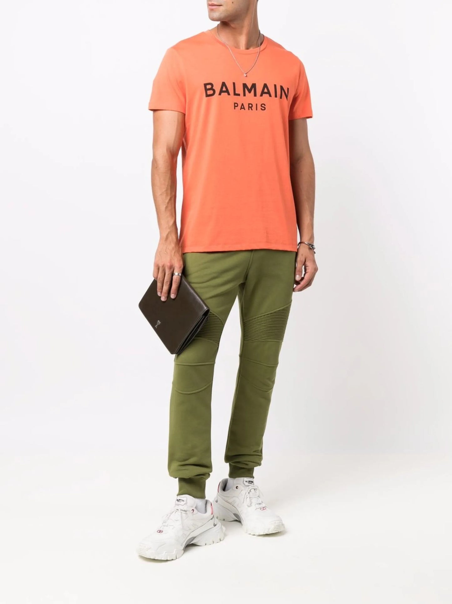 logo-print toggle-fastening track pants