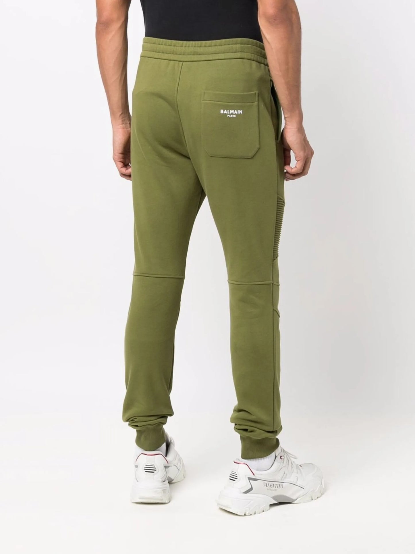 logo-print toggle-fastening track pants