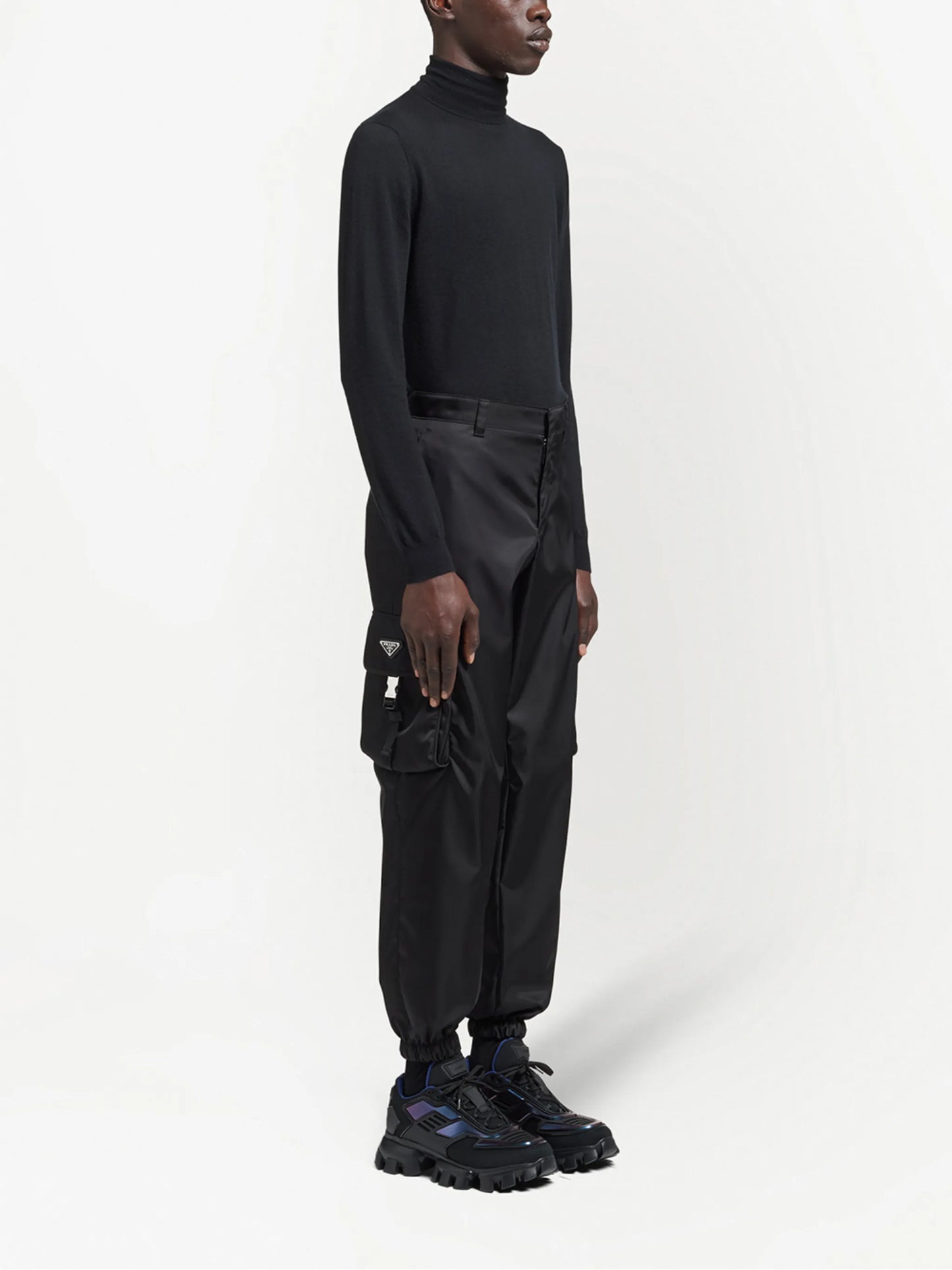 Re-Nylon cargo trousers