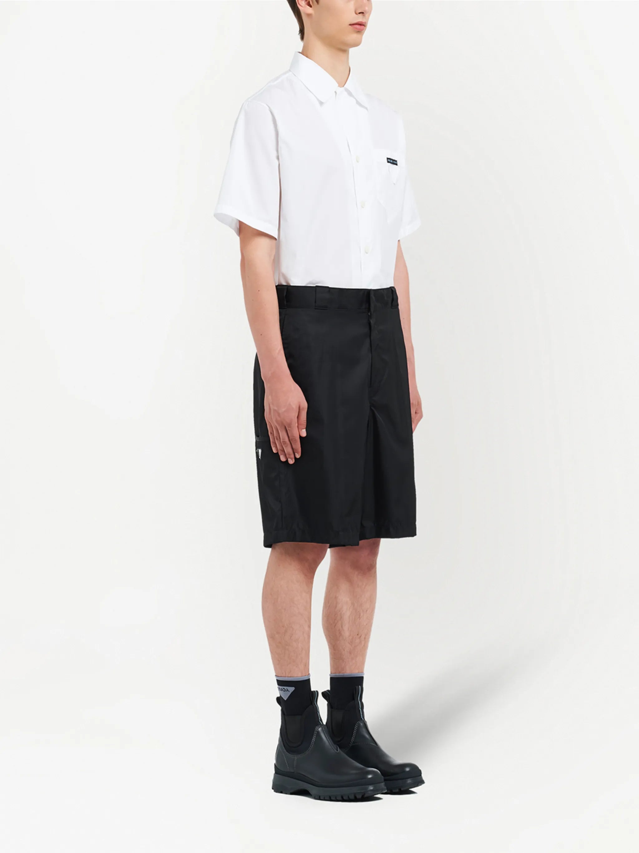 Re-Nylon bermuda shorts