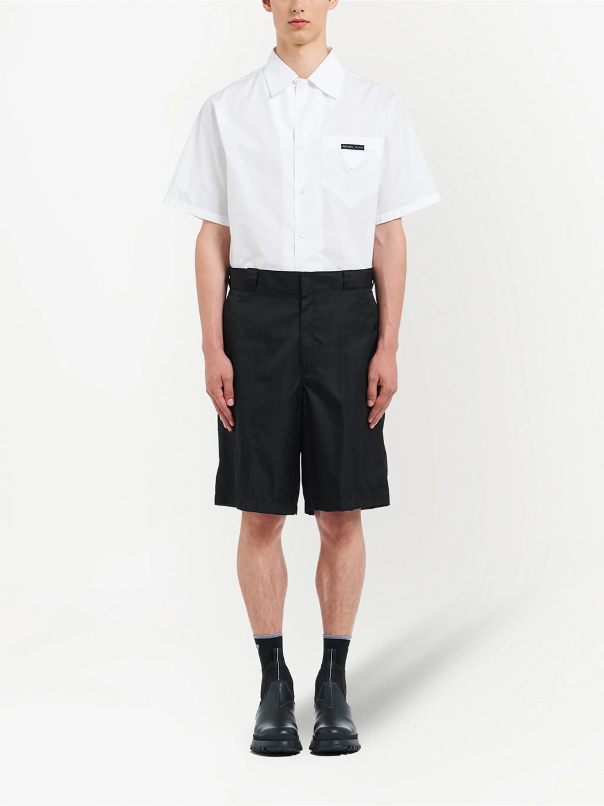 Re-Nylon bermuda shorts