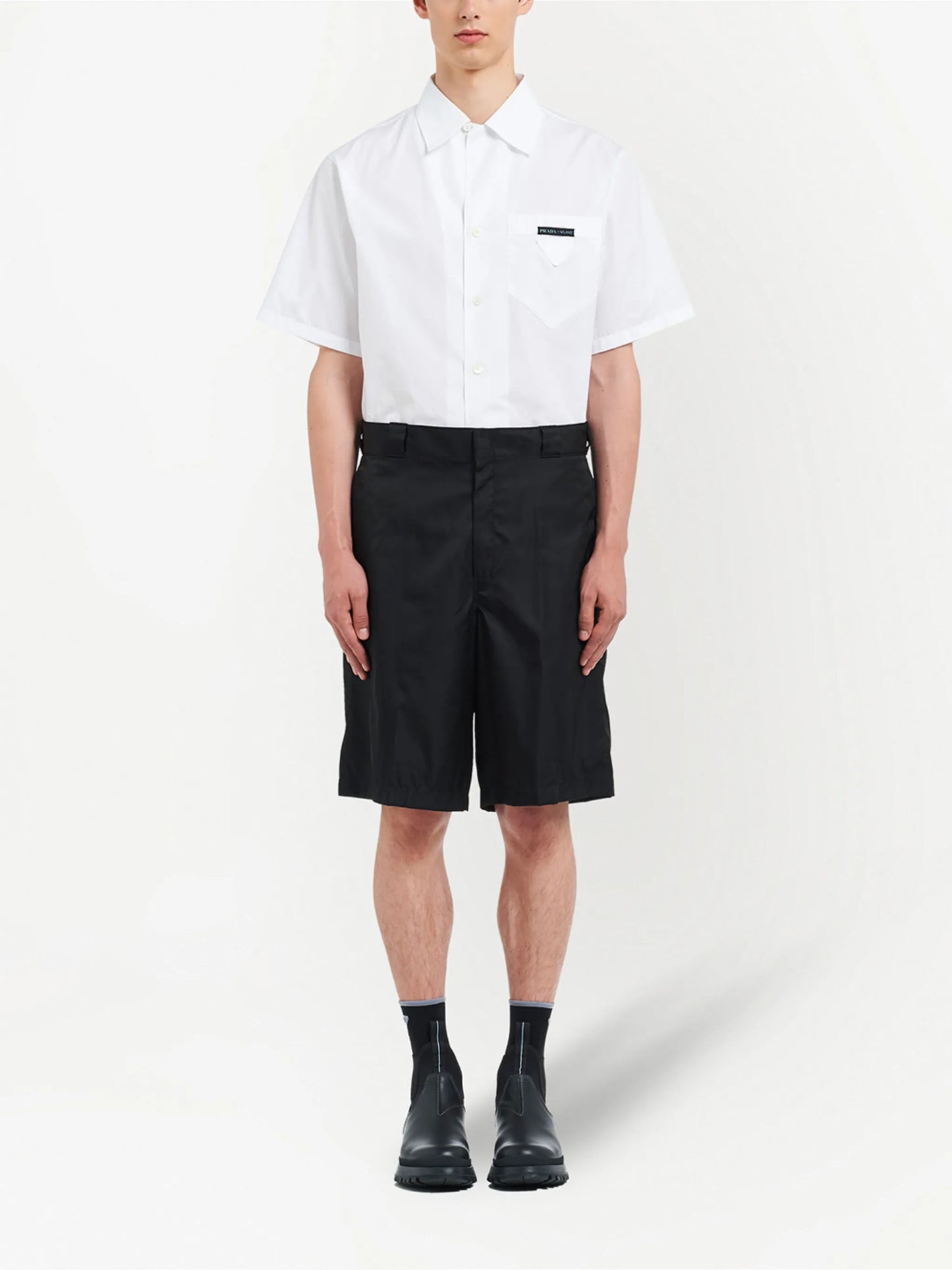 Re-Nylon bermuda shorts