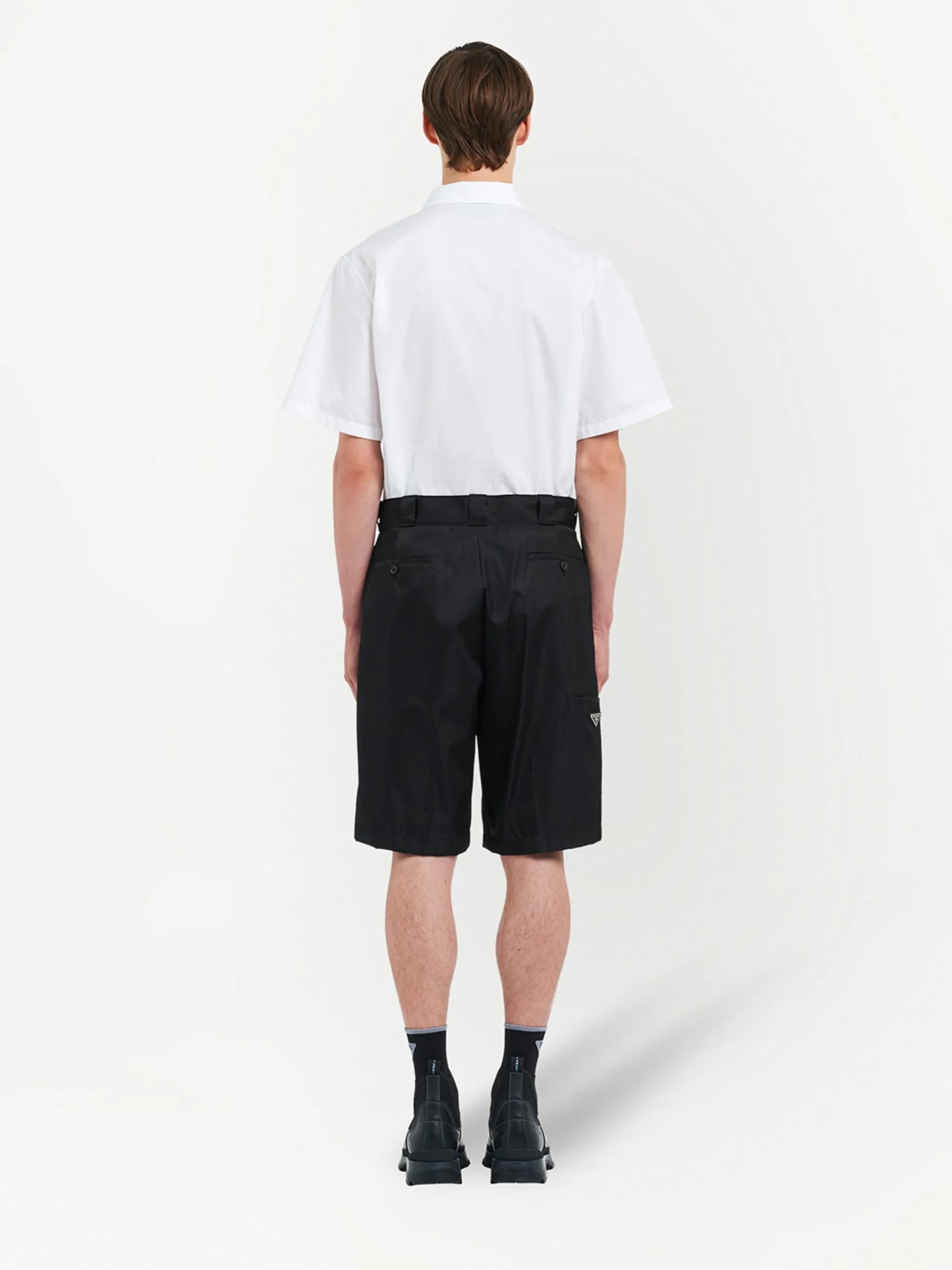 Re-Nylon bermuda shorts