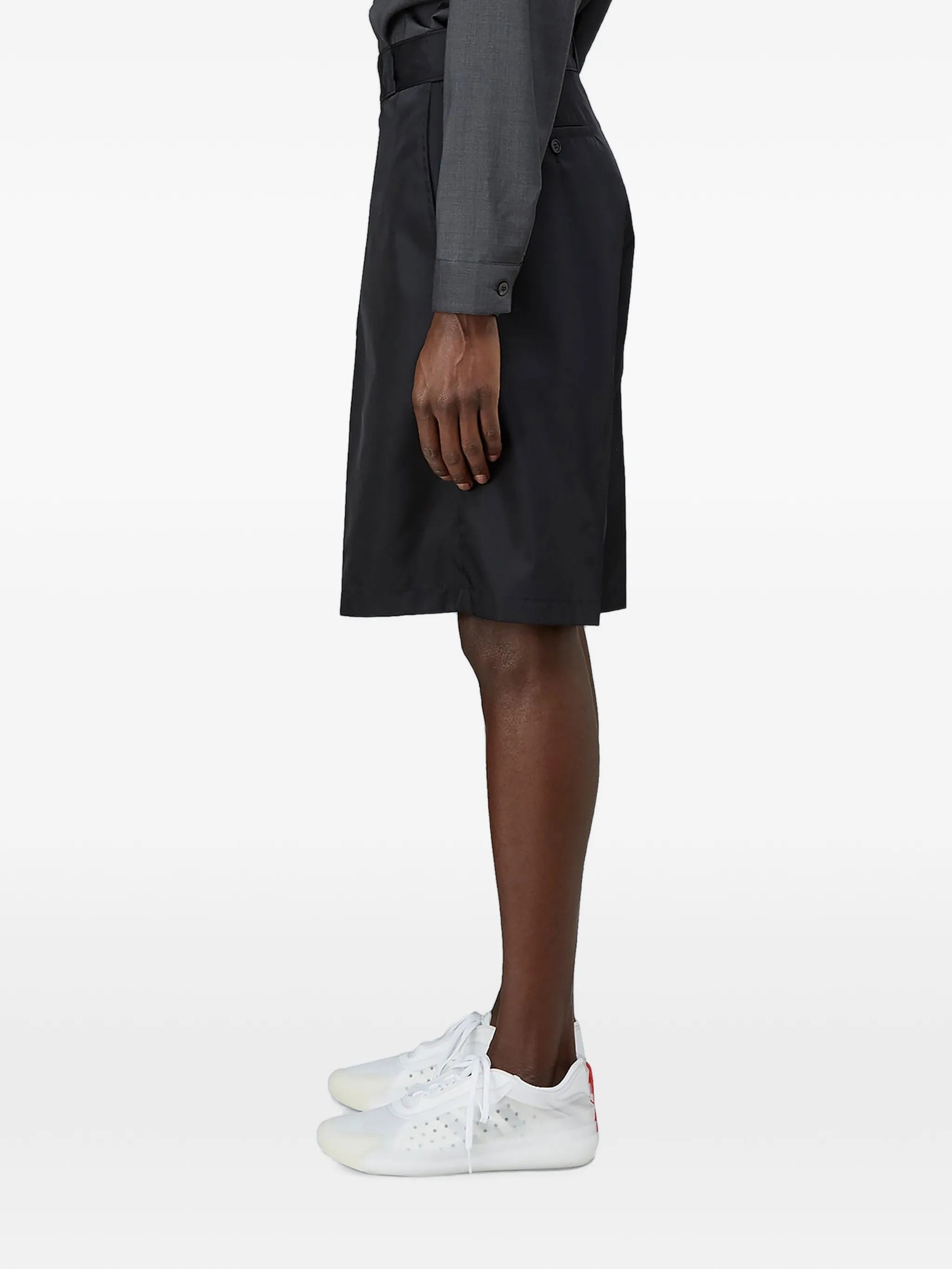 straight-leg shorts