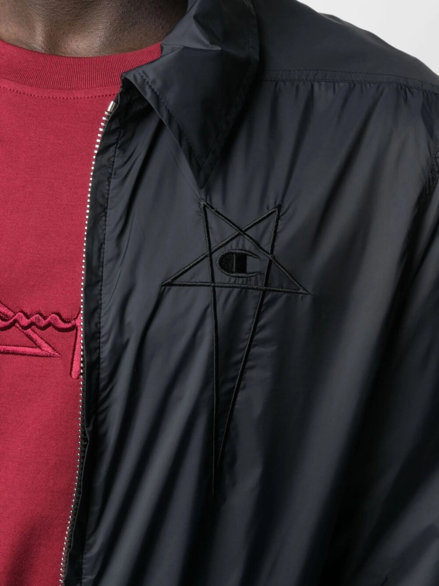 front zip shell jacket