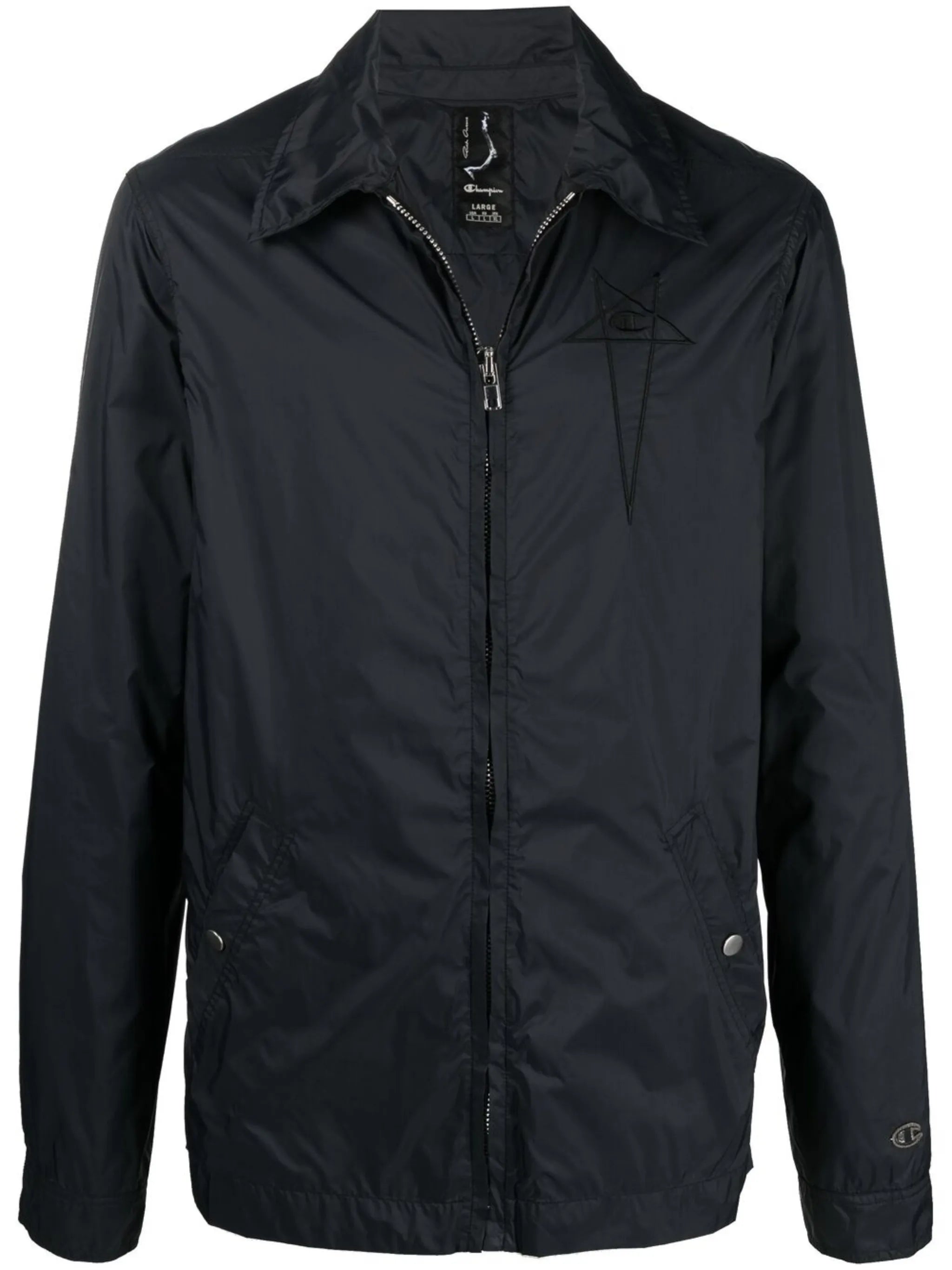 front zip shell jacket