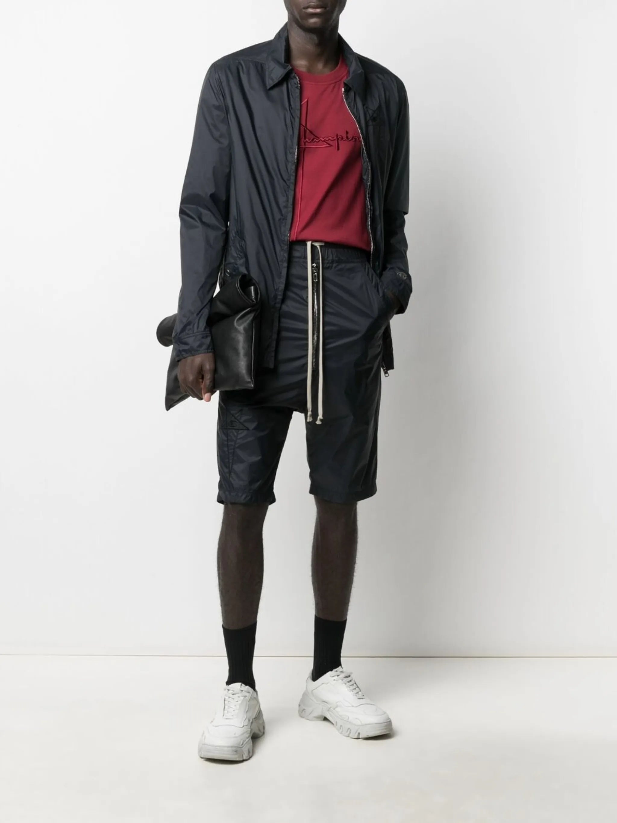 front zip shell jacket