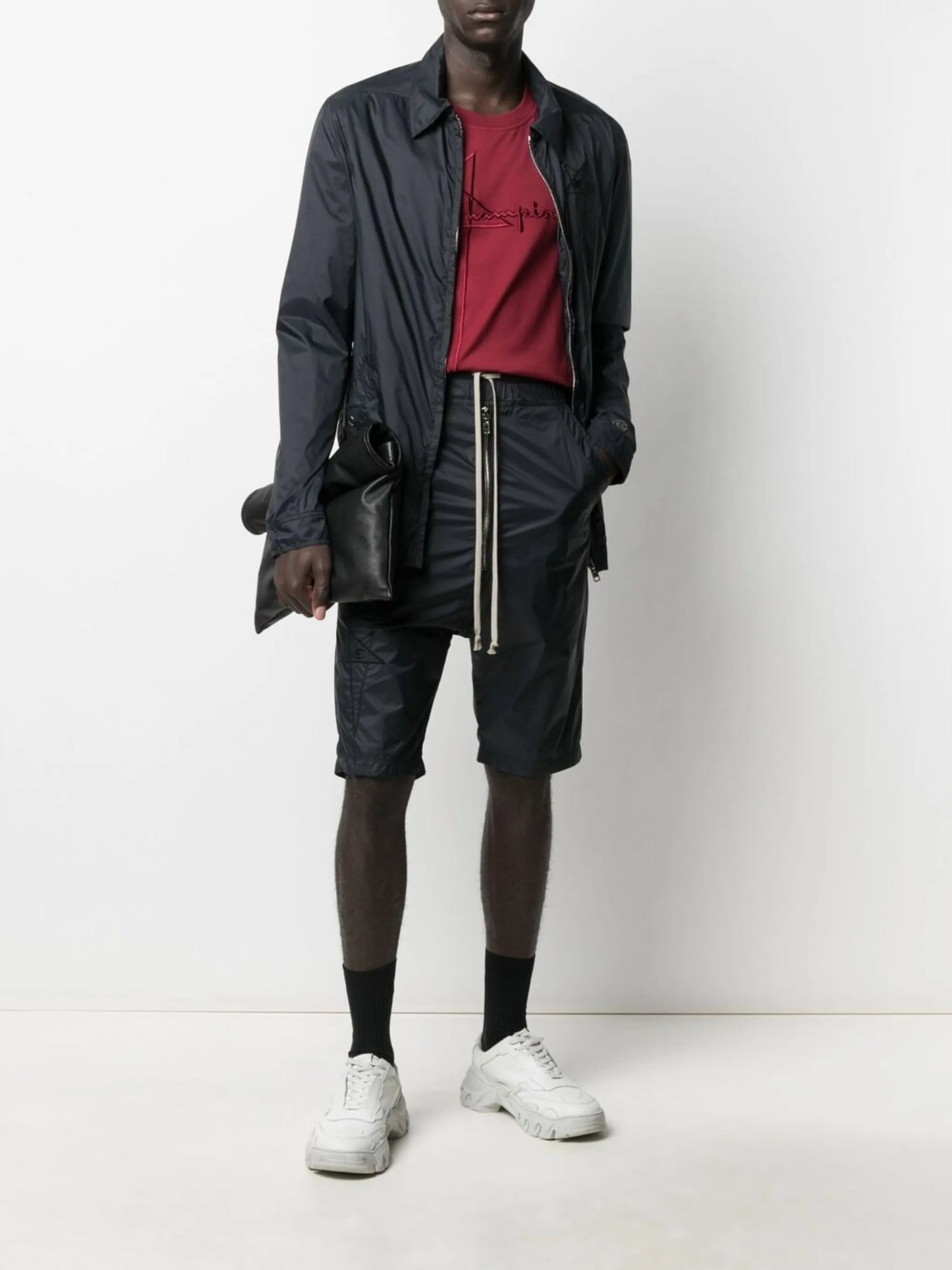 front zip shell jacket