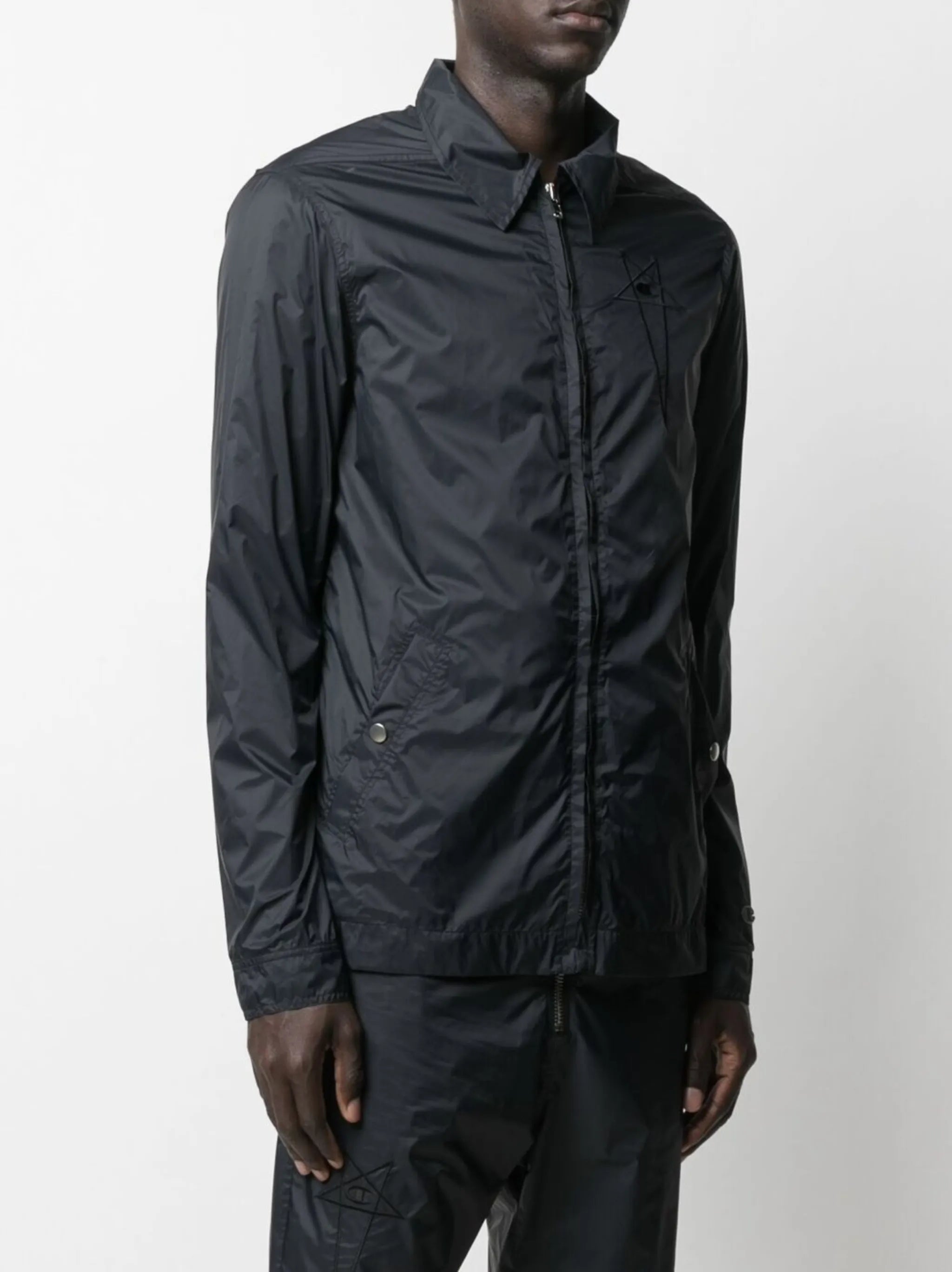 front zip shell jacket