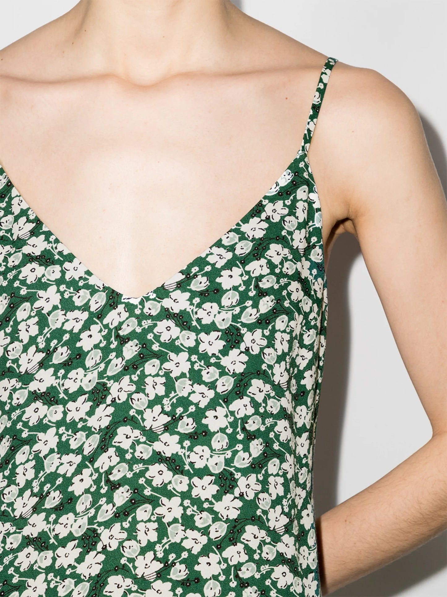 Marlowe floral-print minidress