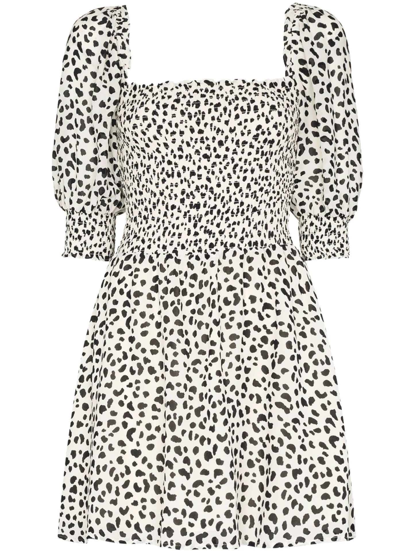 Elle smocked mini dress