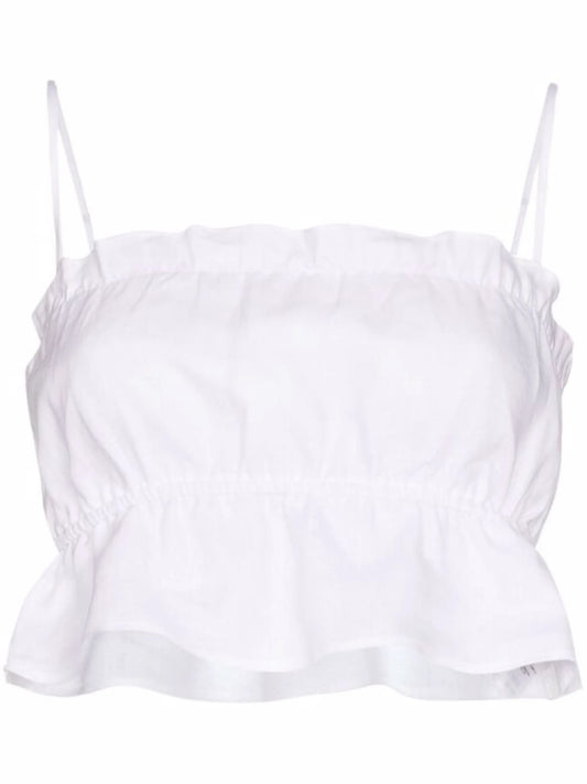 Calamansi ruched top
