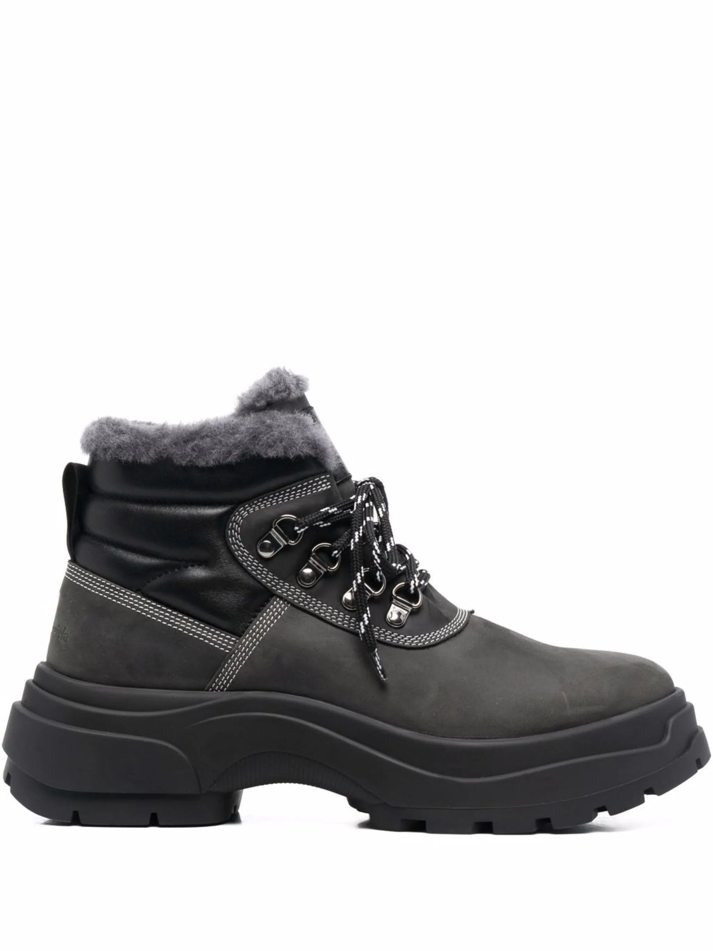 lace-up ankle boots