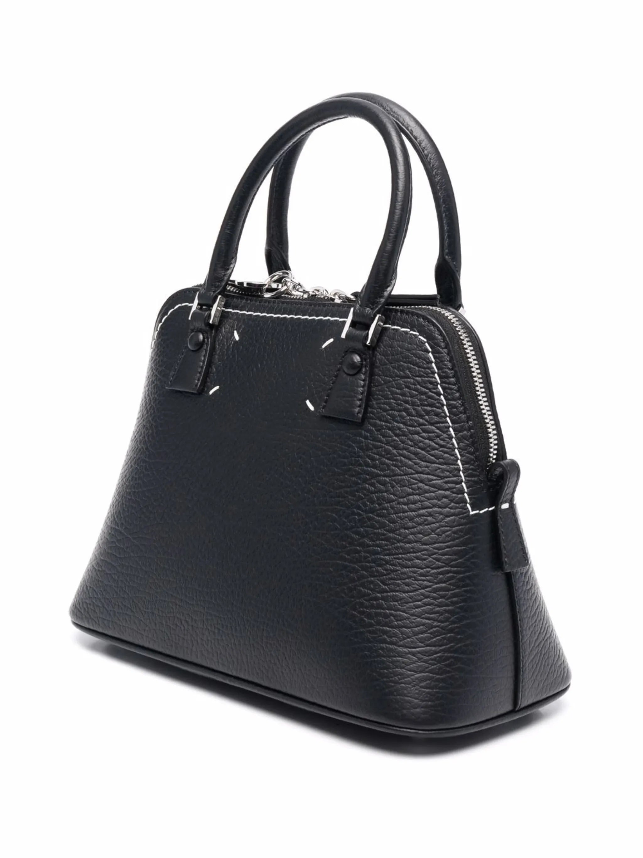 mini 5AC leather tote bag