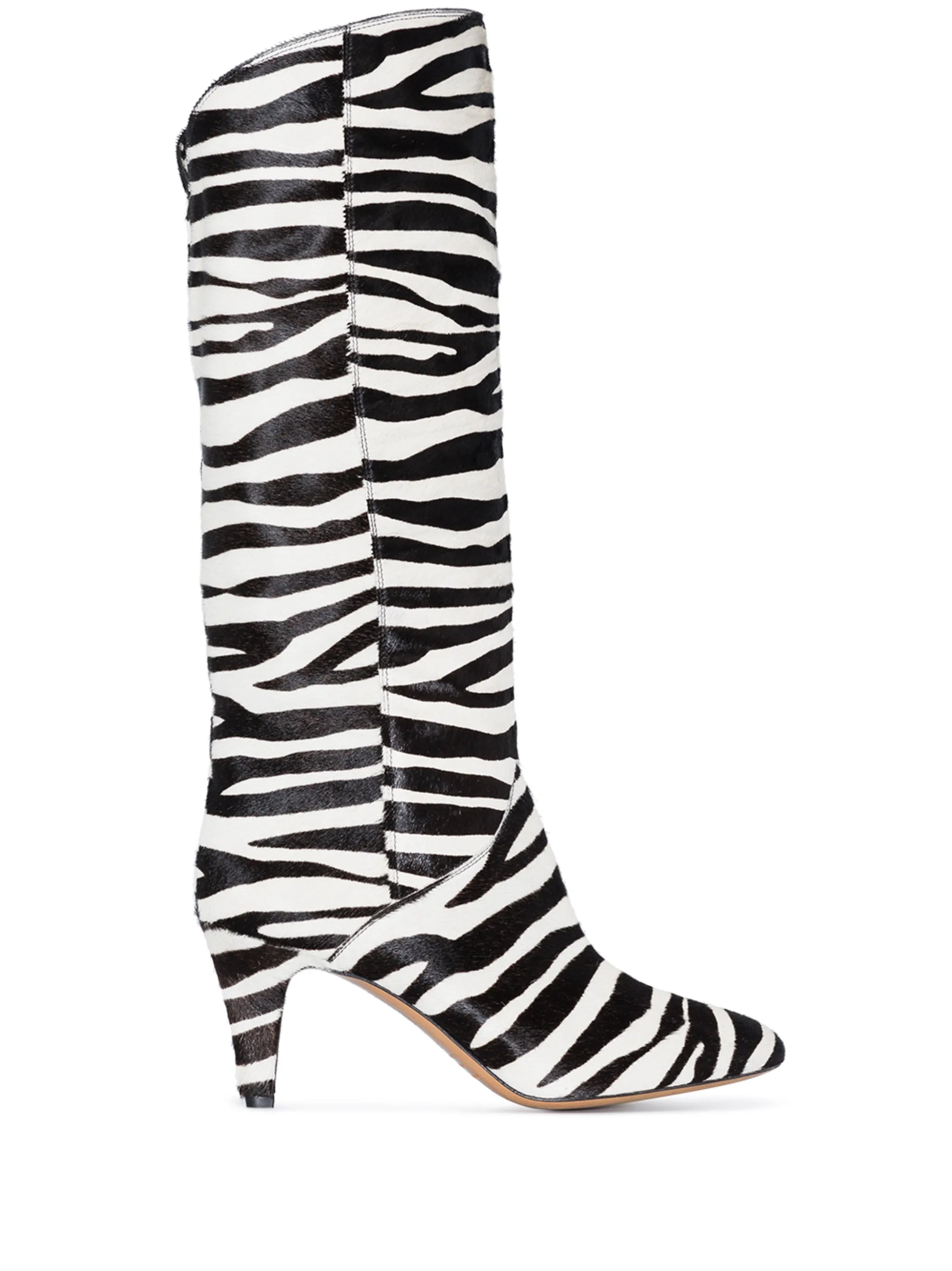 Laylis zebra print 75mm boots