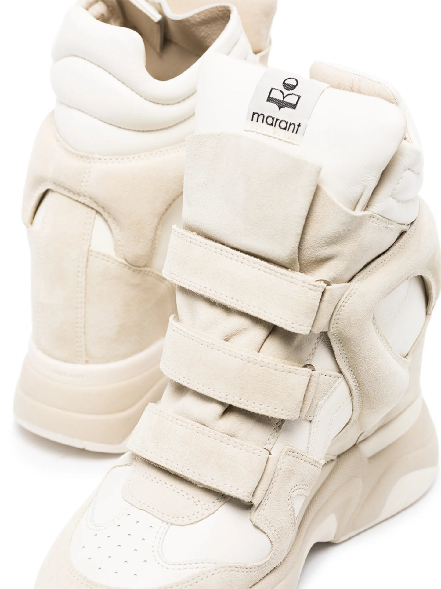 Balskee touch-strap wedge sneakers