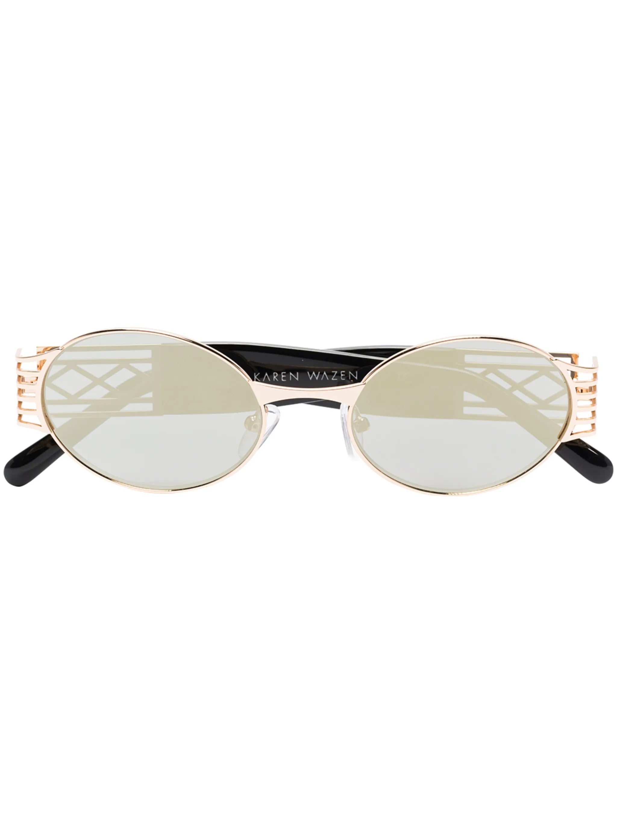 Pam oval-frame sunglasses