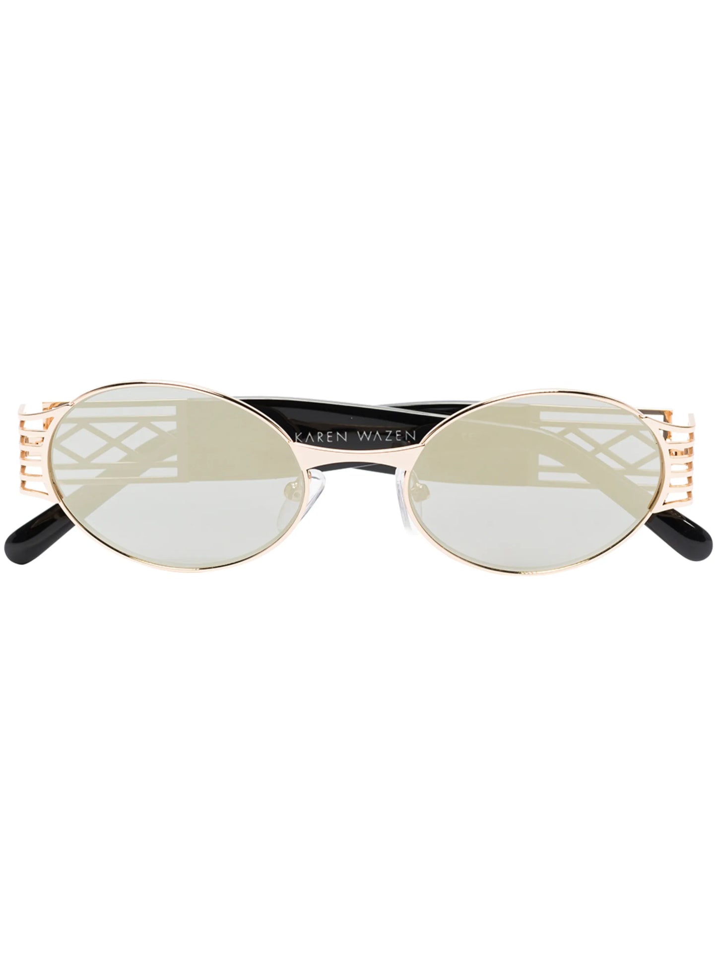 Pam oval-frame sunglasses