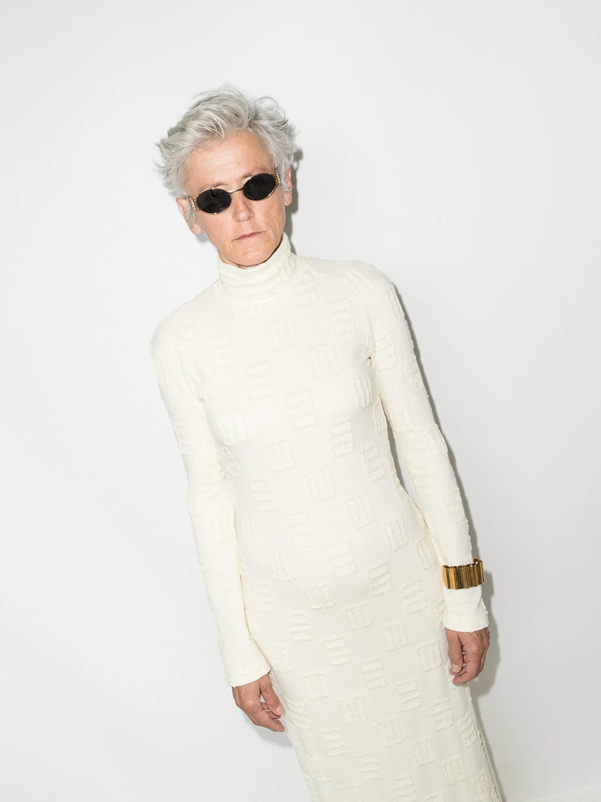 Pam oval-frame sunglasses