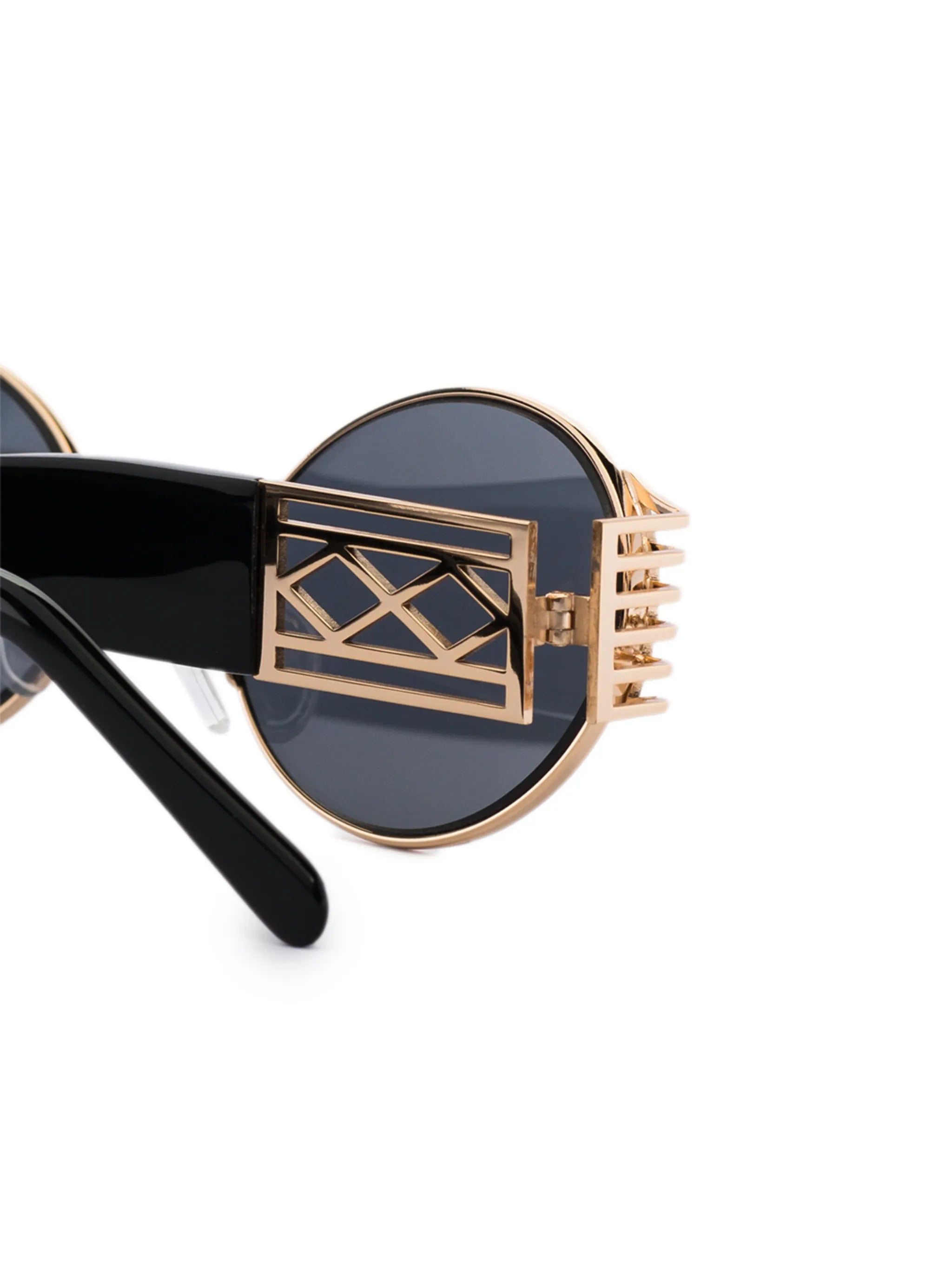Pam oval-frame sunglasses