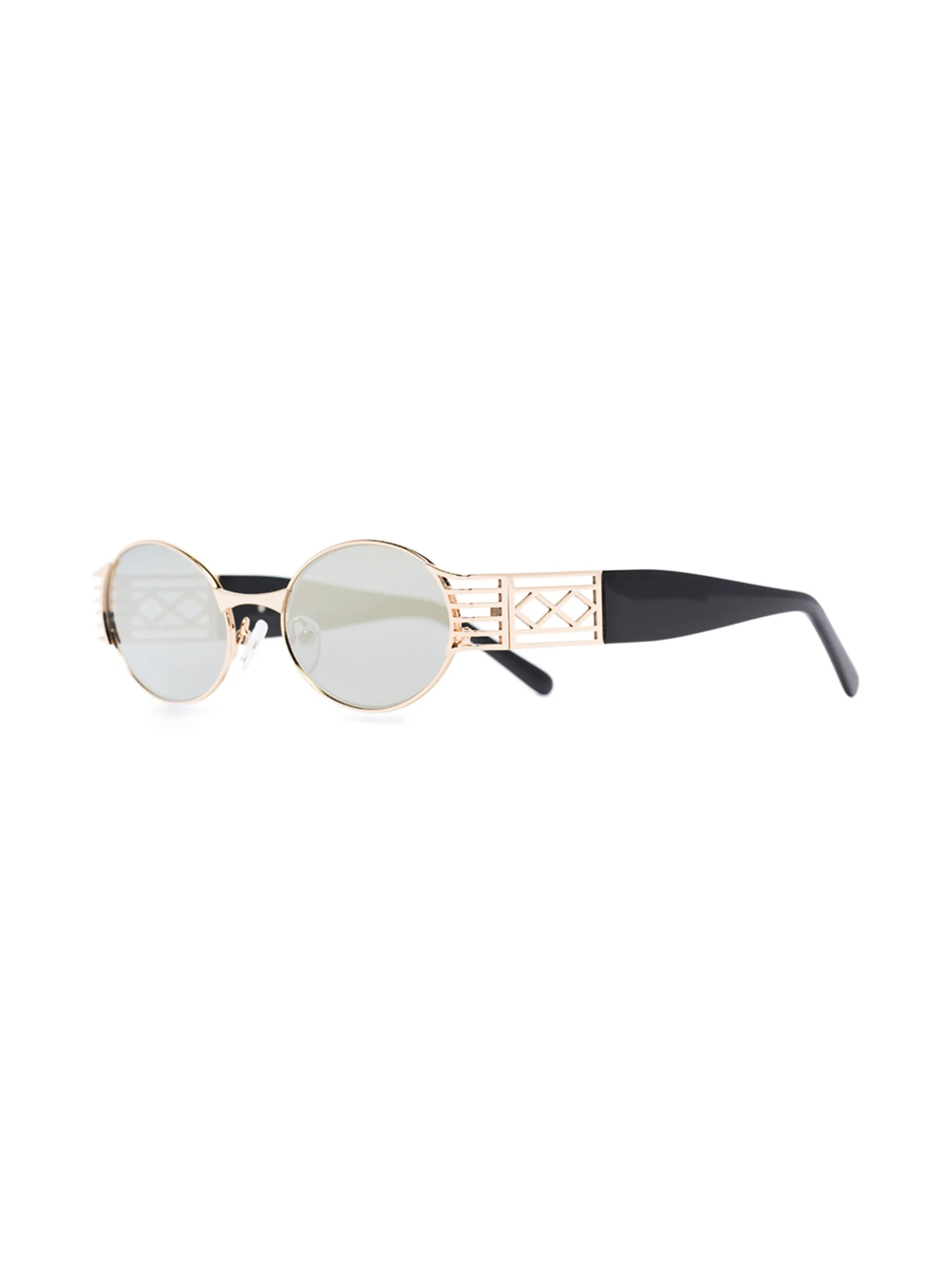 Pam oval-frame sunglasses