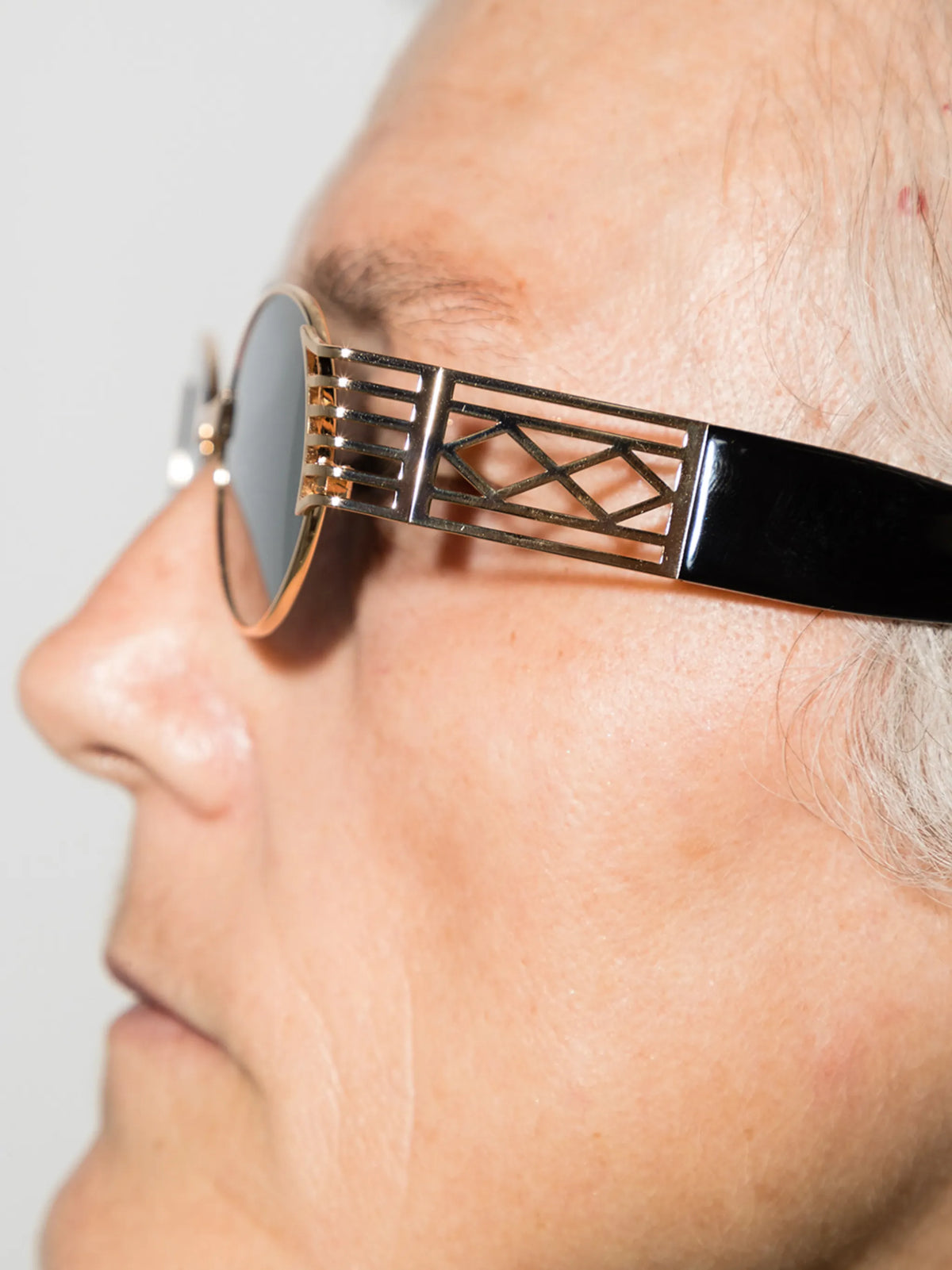 Pam oval-frame sunglasses