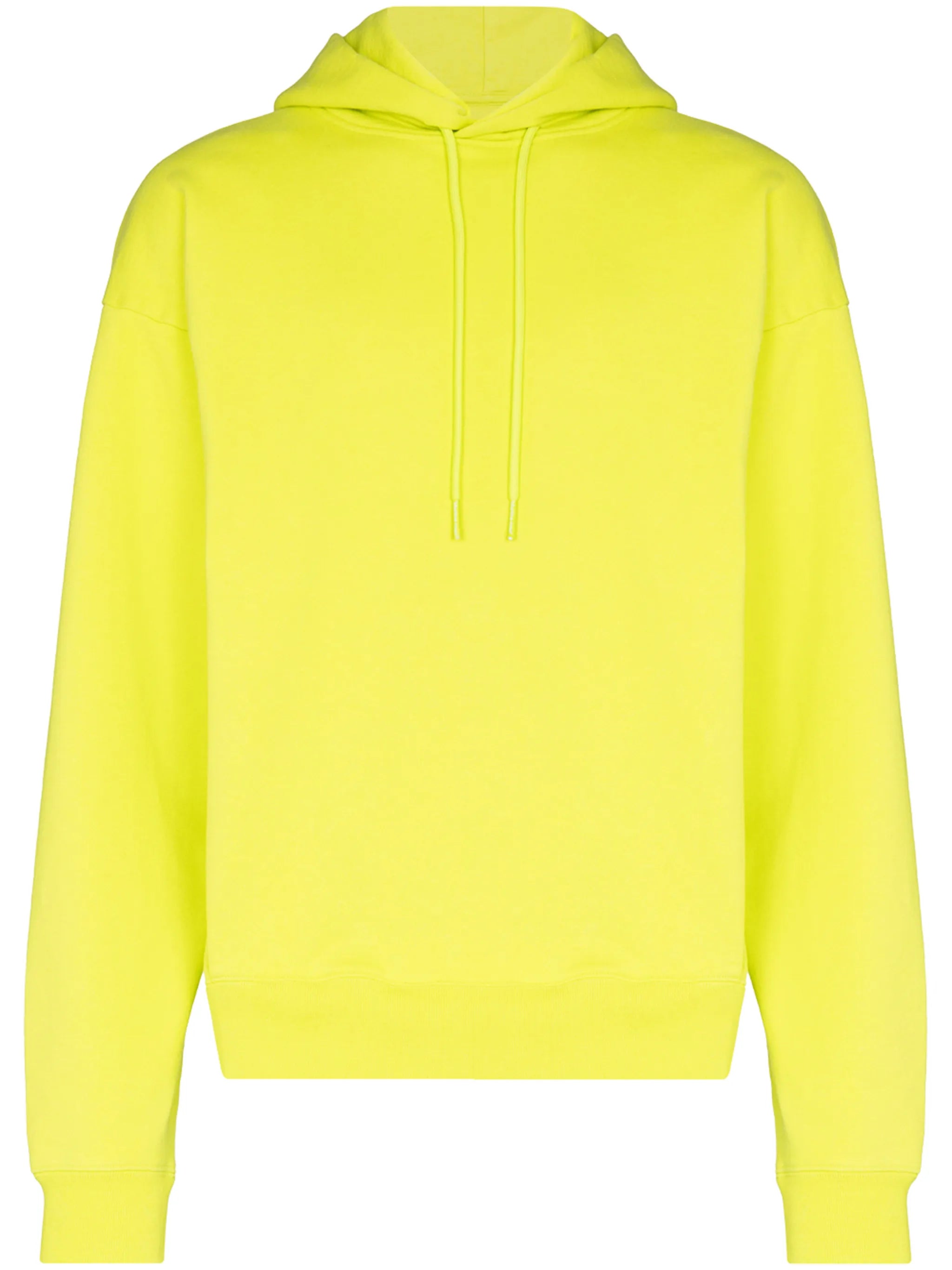 logo print cotton hoodie