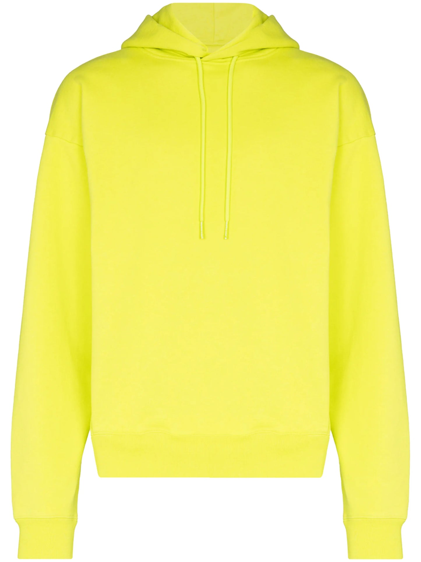 logo print cotton hoodie