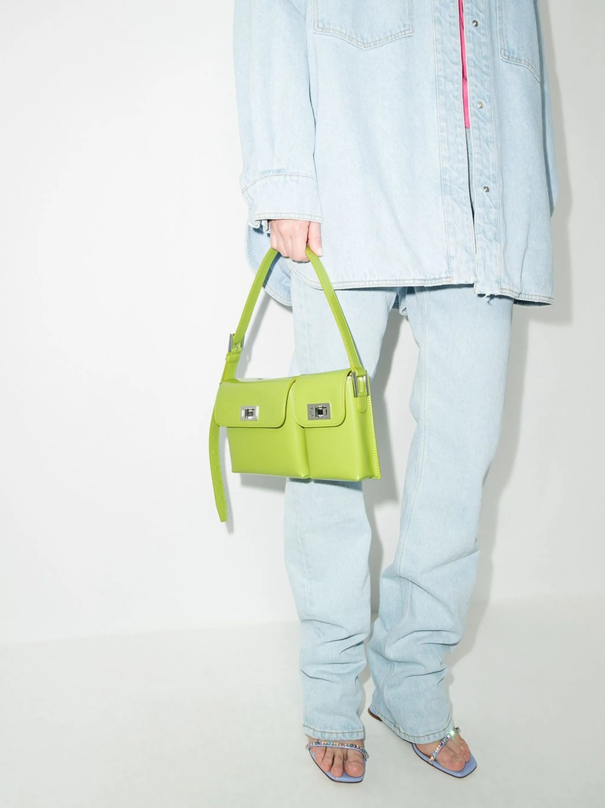 Billy gloss shoulder bag