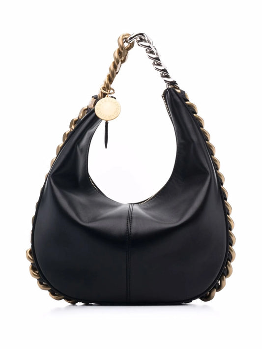 chain strap tote bag