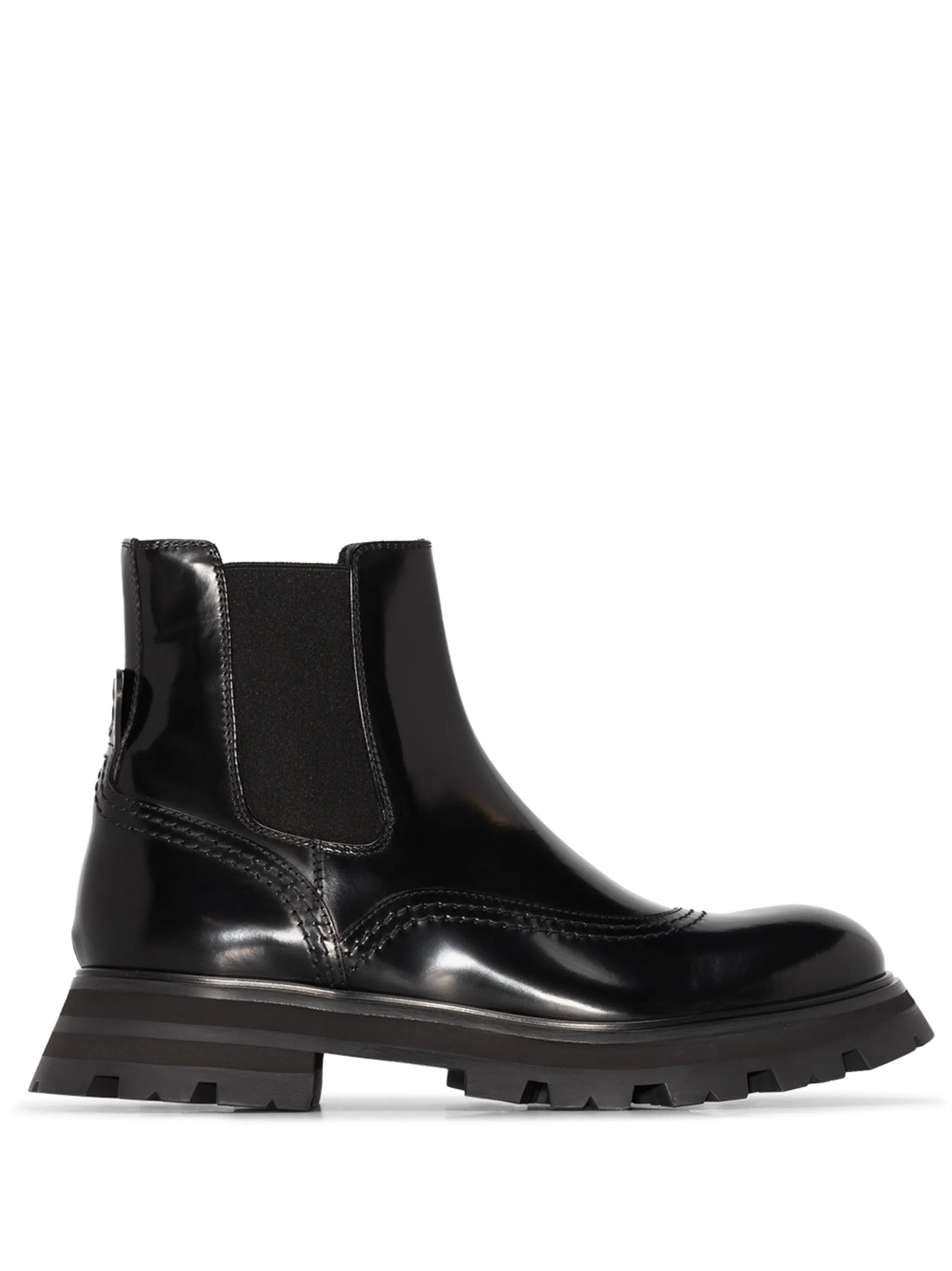 chunky-sole Chelsea boots