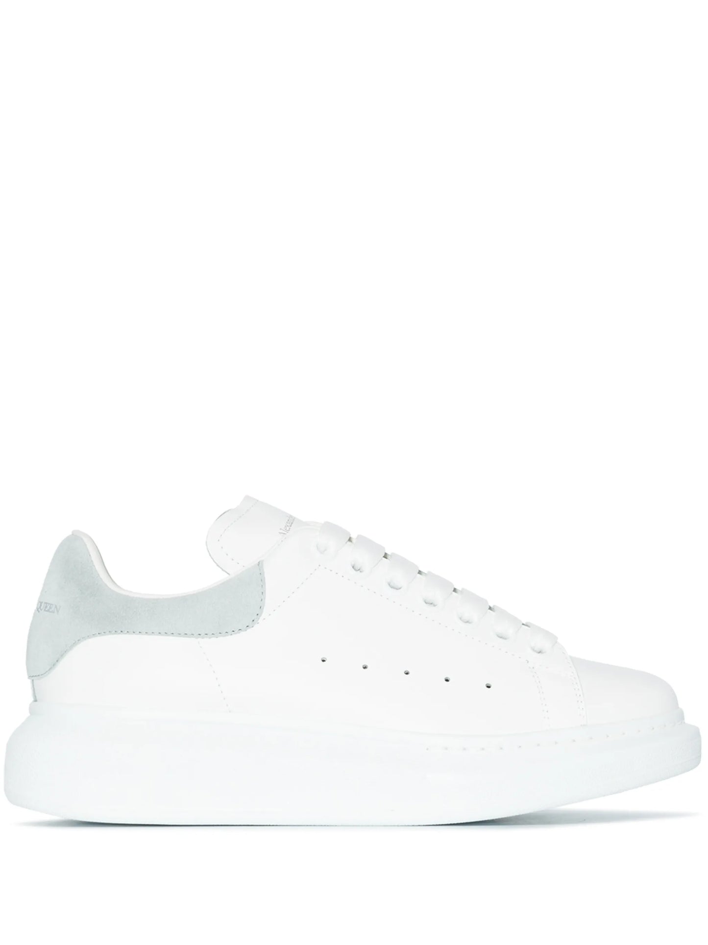 Oversized lace-up sneakers