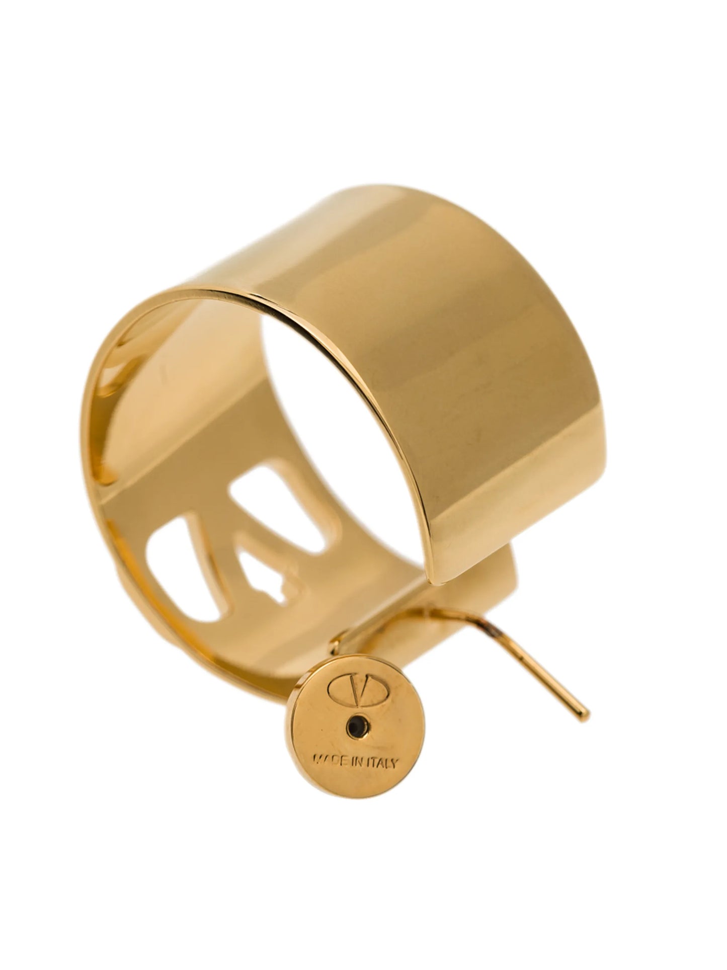 VLogo Signature hoop earrings