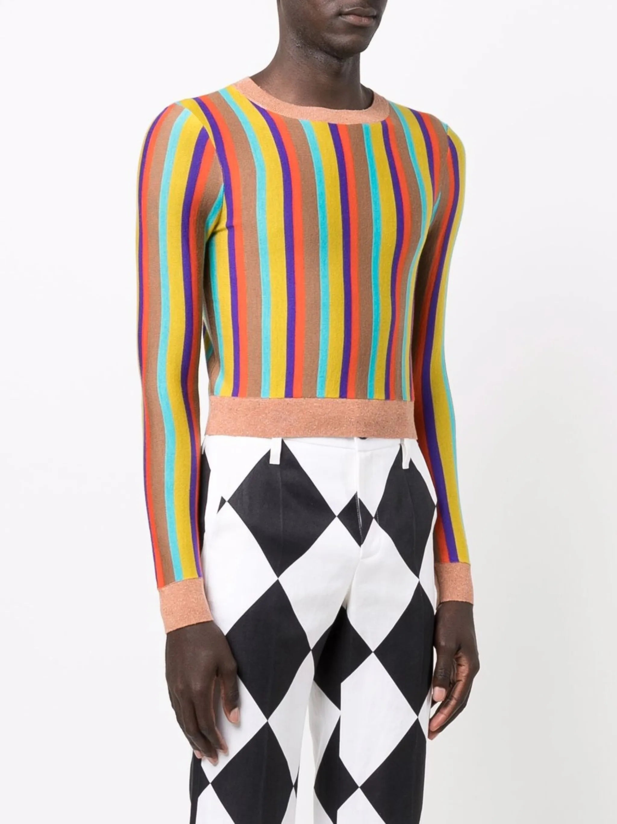 x Kenneth stripe knit jumper