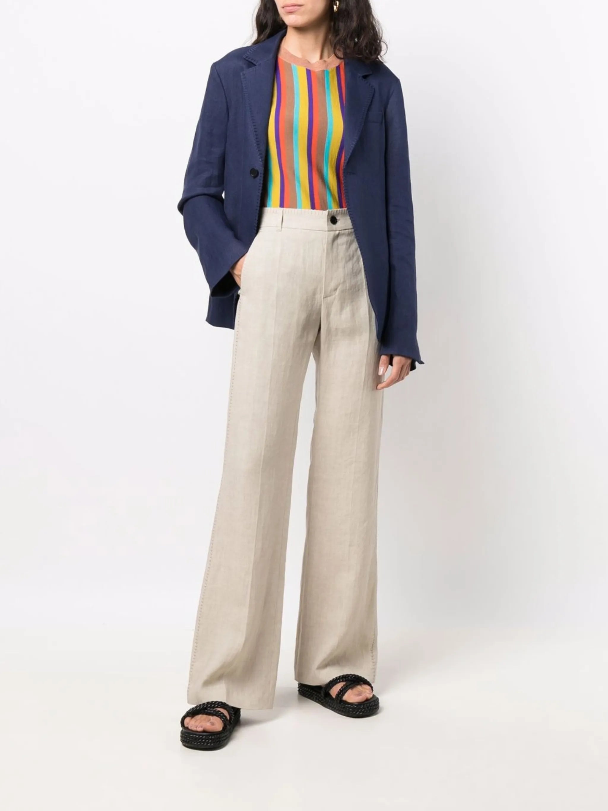 x Kenneth stripe knit jumper