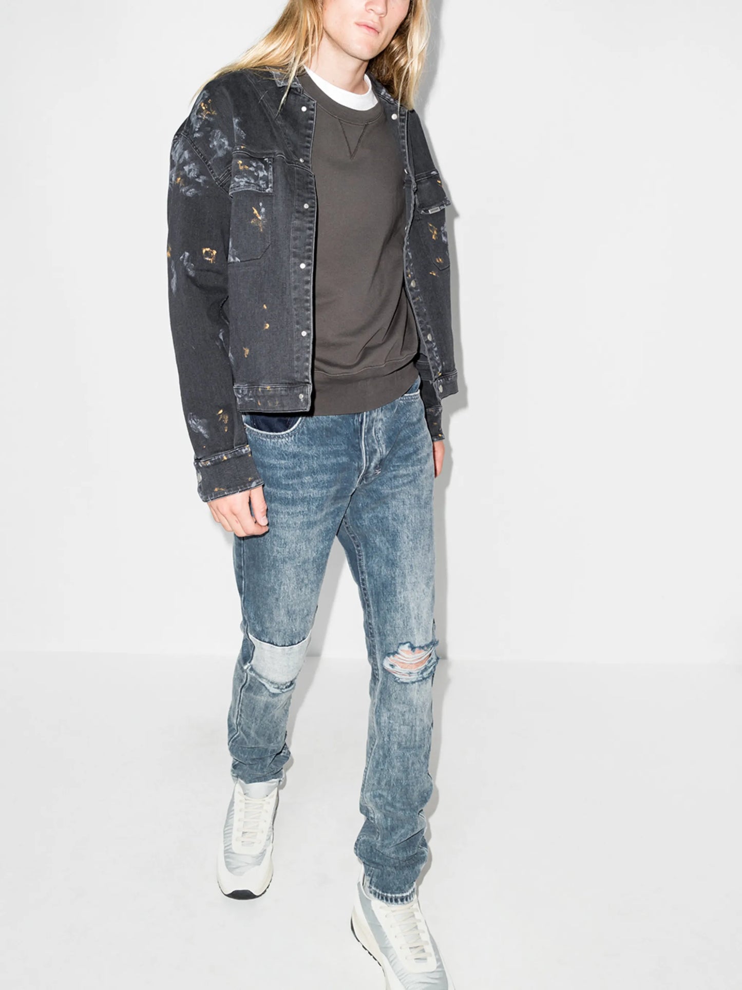 Chitch Retrograde Trashed slim-fit jeans