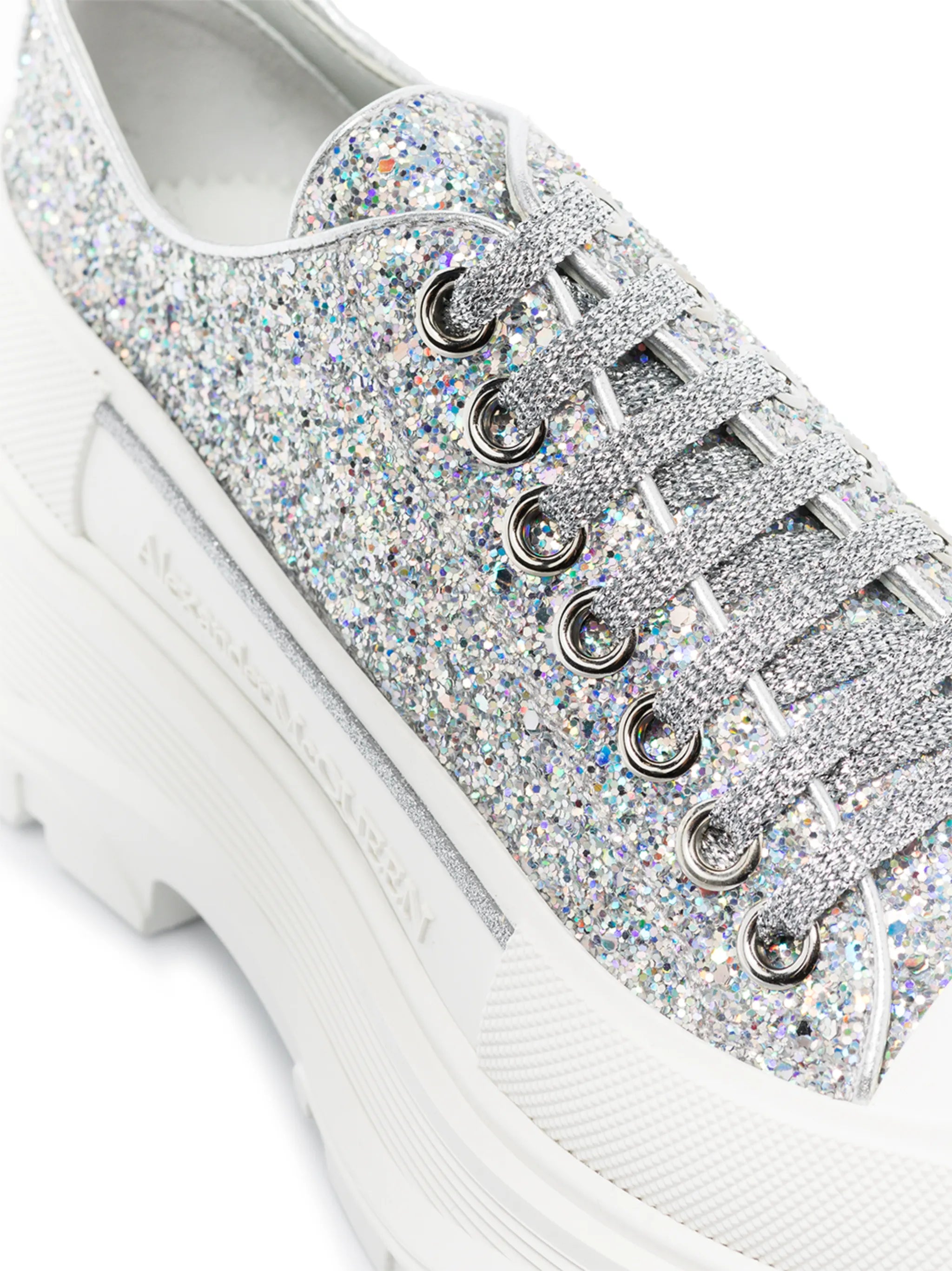 Tread Slick glitter-embellished sneakers