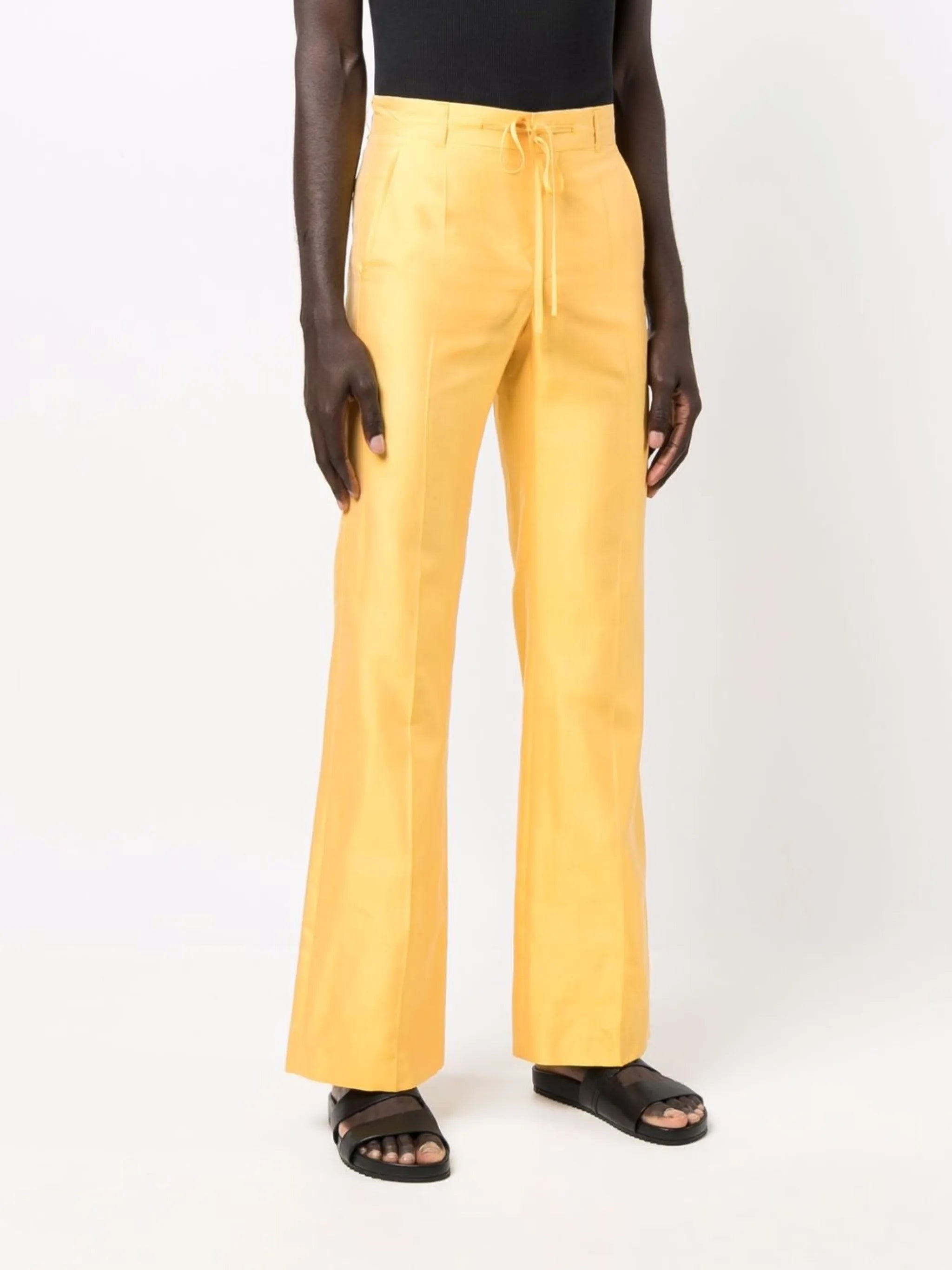 x kenneth Ize pressed-crease trousers