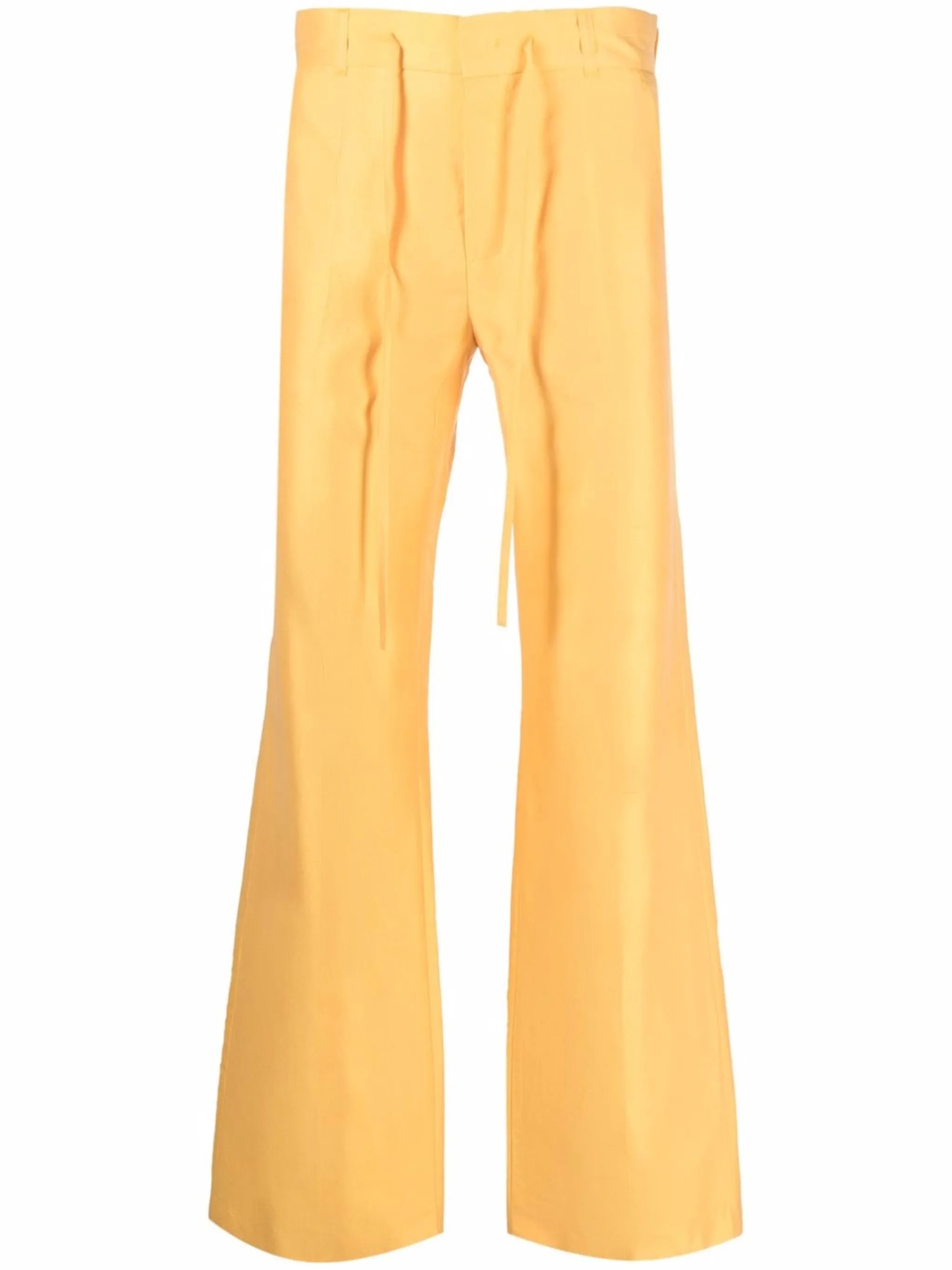 x kenneth Ize pressed-crease trousers