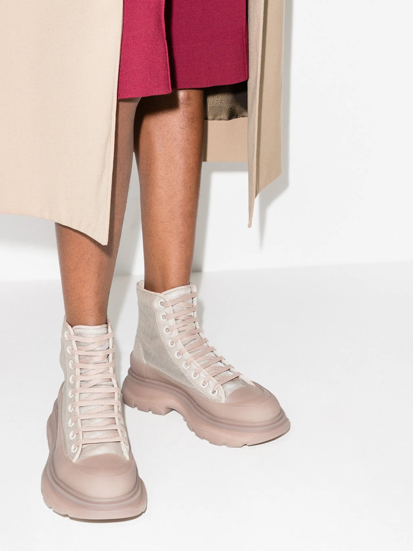 Tread Slick lace-up boots