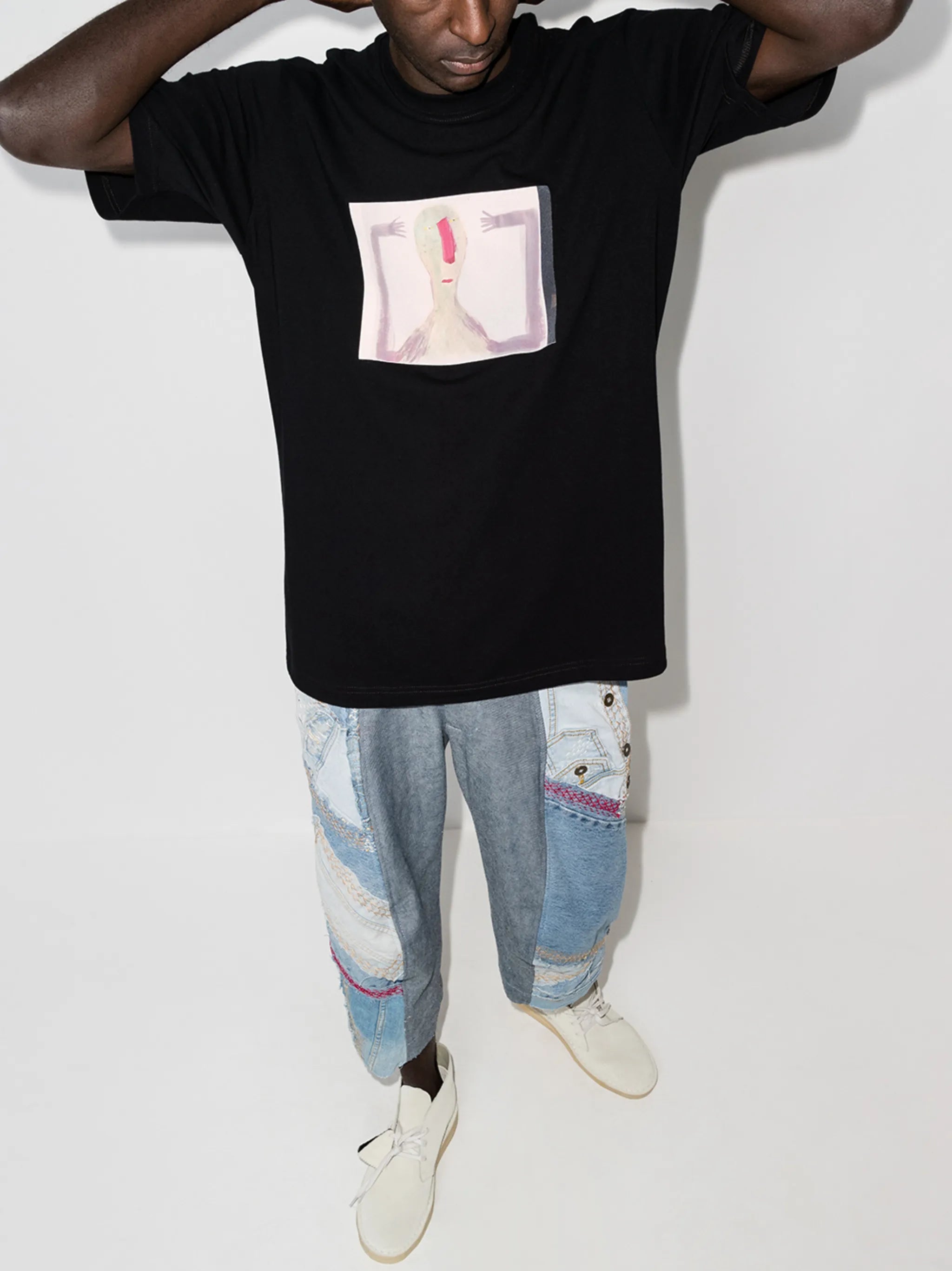 Boogeyman print short sleeve T-shirt