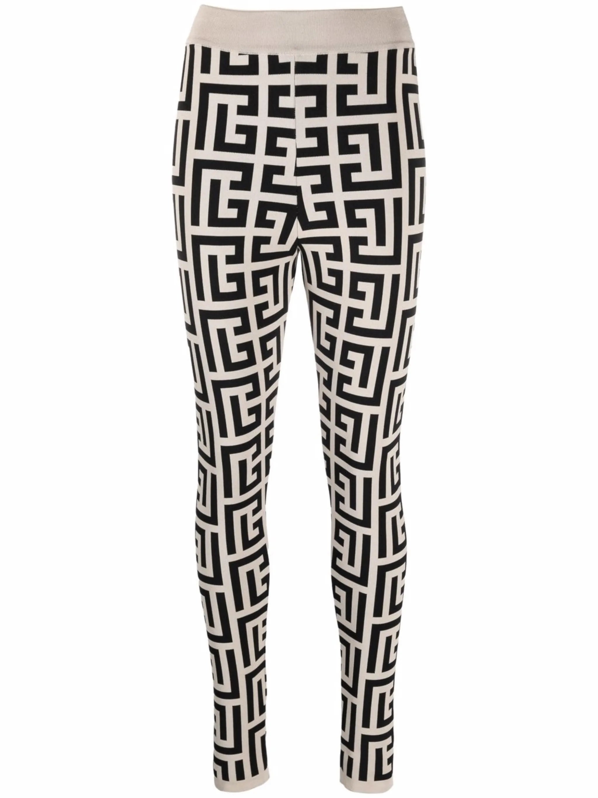 x Rossignol zipped Monogram leggings